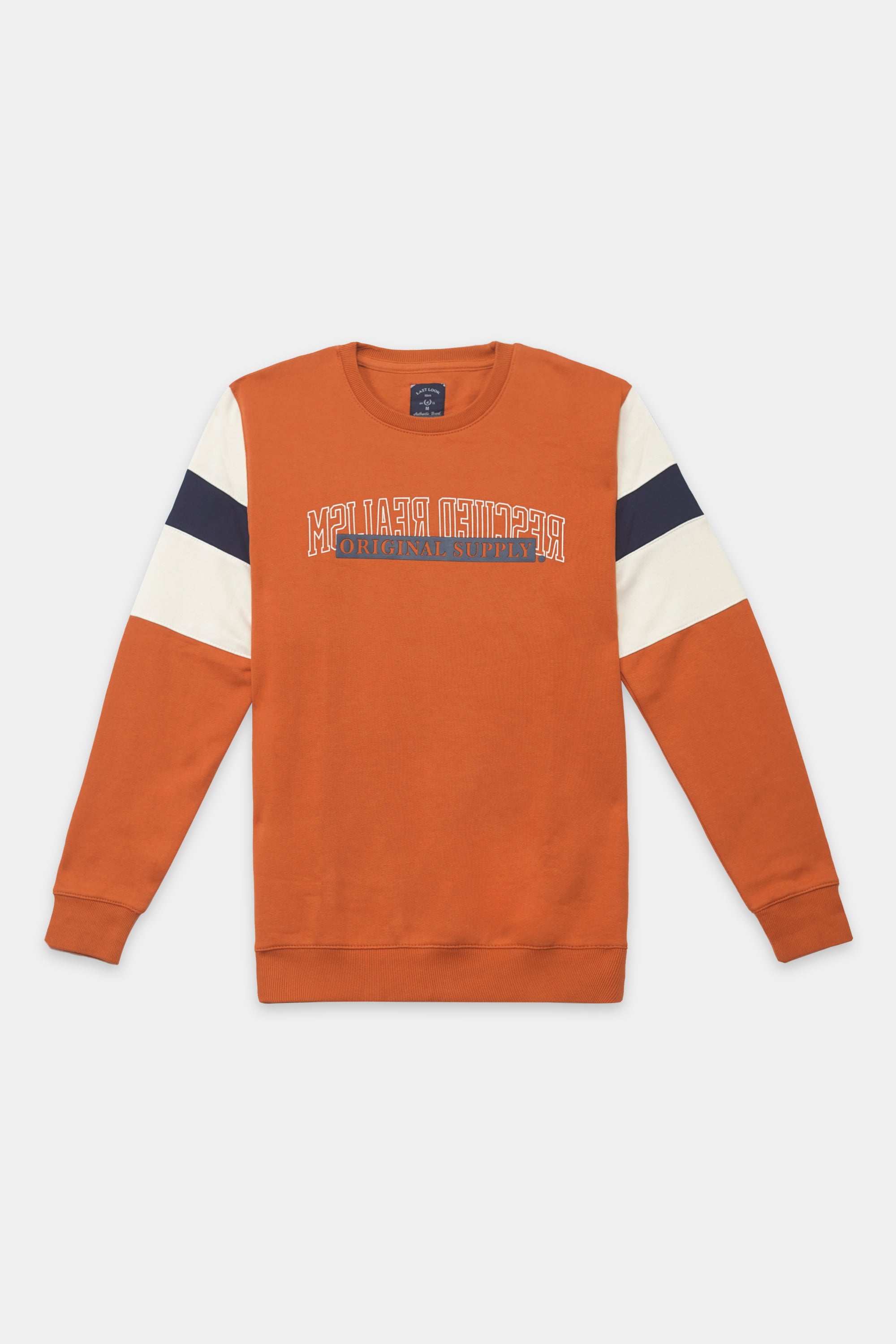 Orange Sweatshirt Men