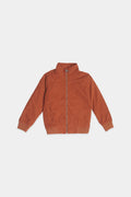 Rust Men Corduroy Jacket