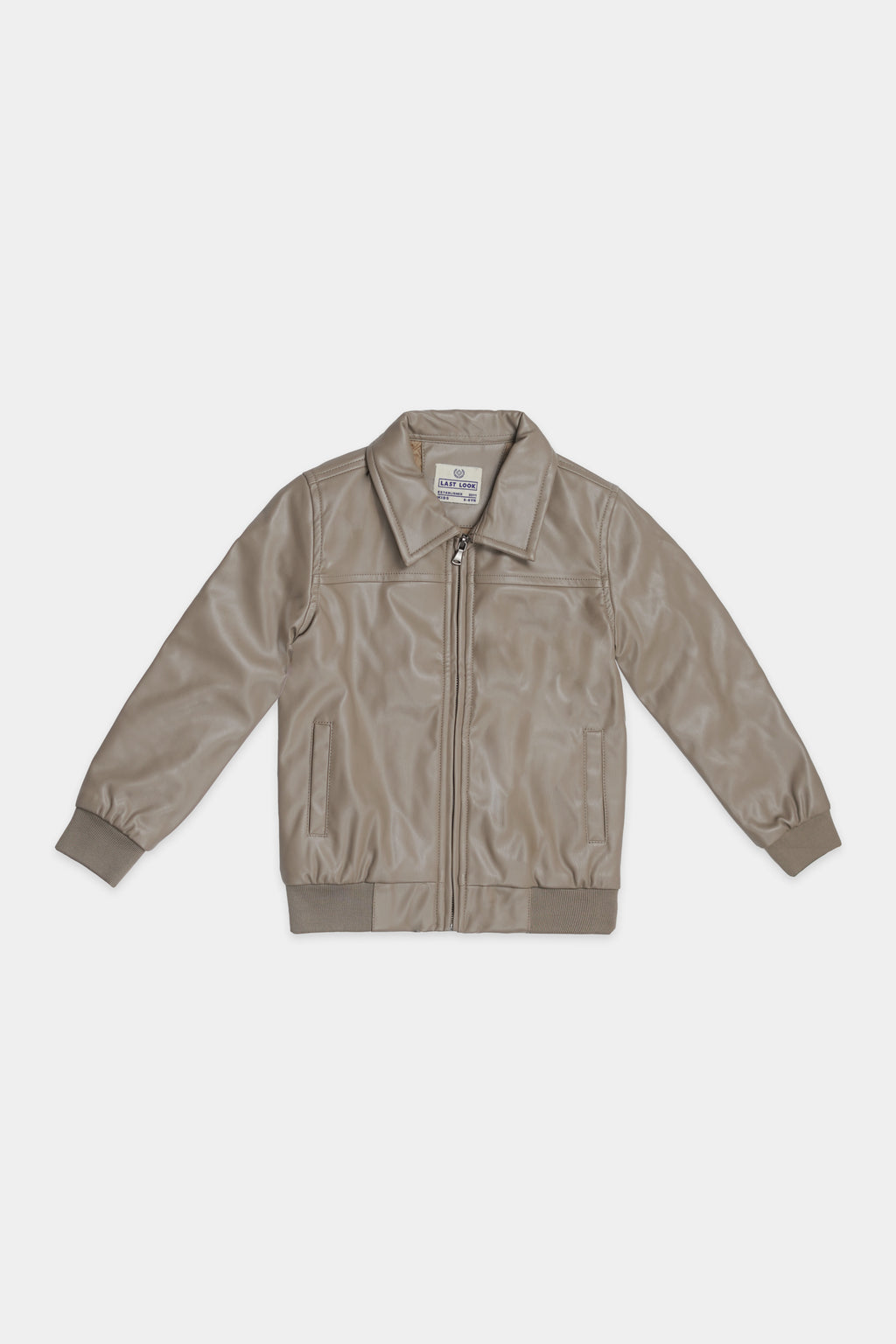 Rust PO-Leather Jacket Boys