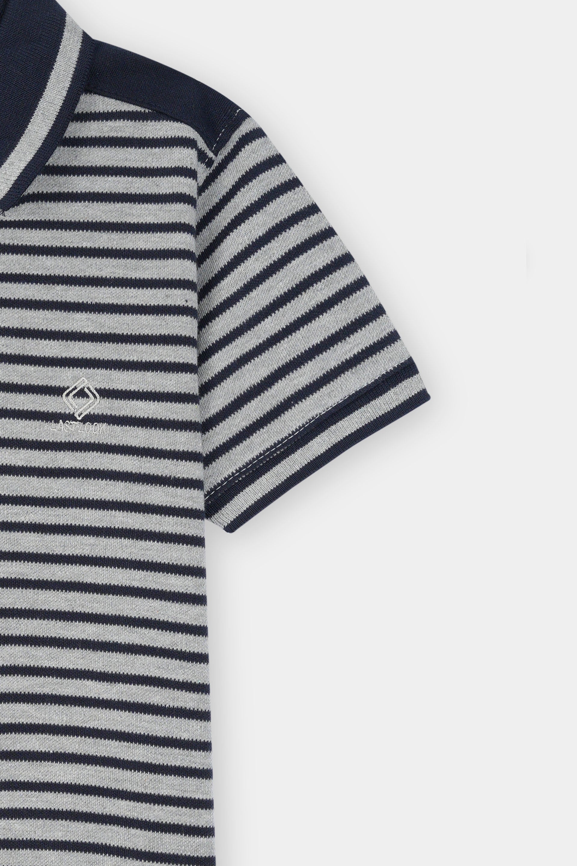Grey & Black Polo Shirt Boys