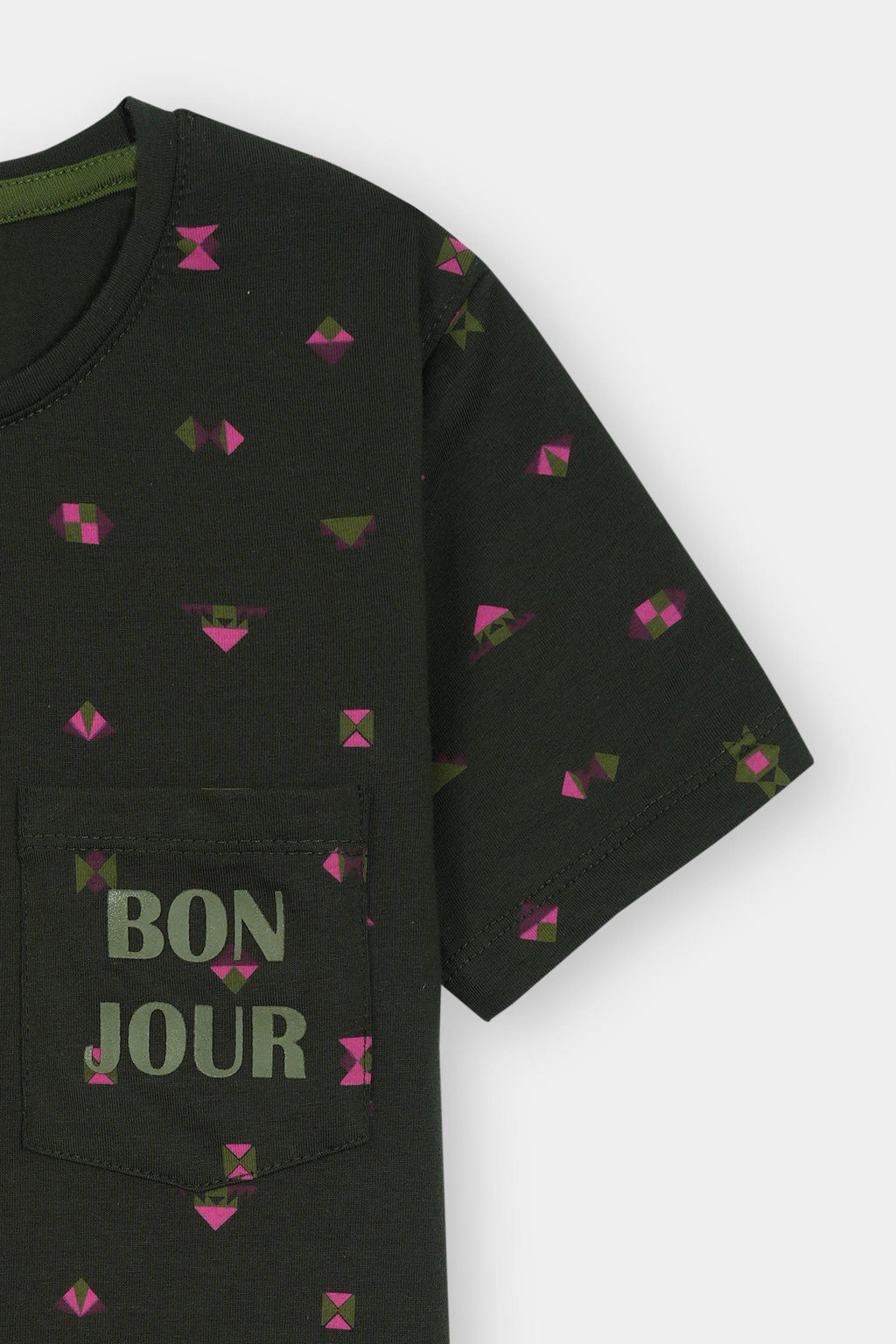 Dark Green T-Shirt Boys