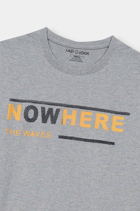 Grey T-Shirt Men