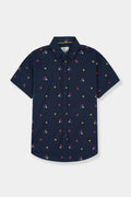 Navy Color Casual Shirt Boys