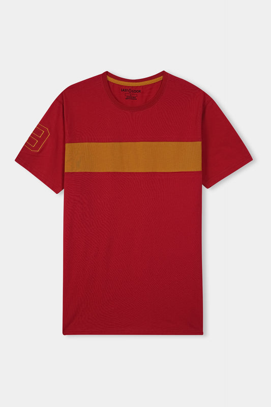 Red & Yellow T-Shirt Men
