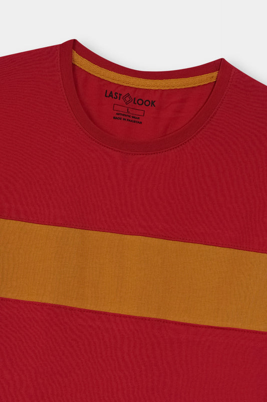 Red & Yellow T-Shirt Men