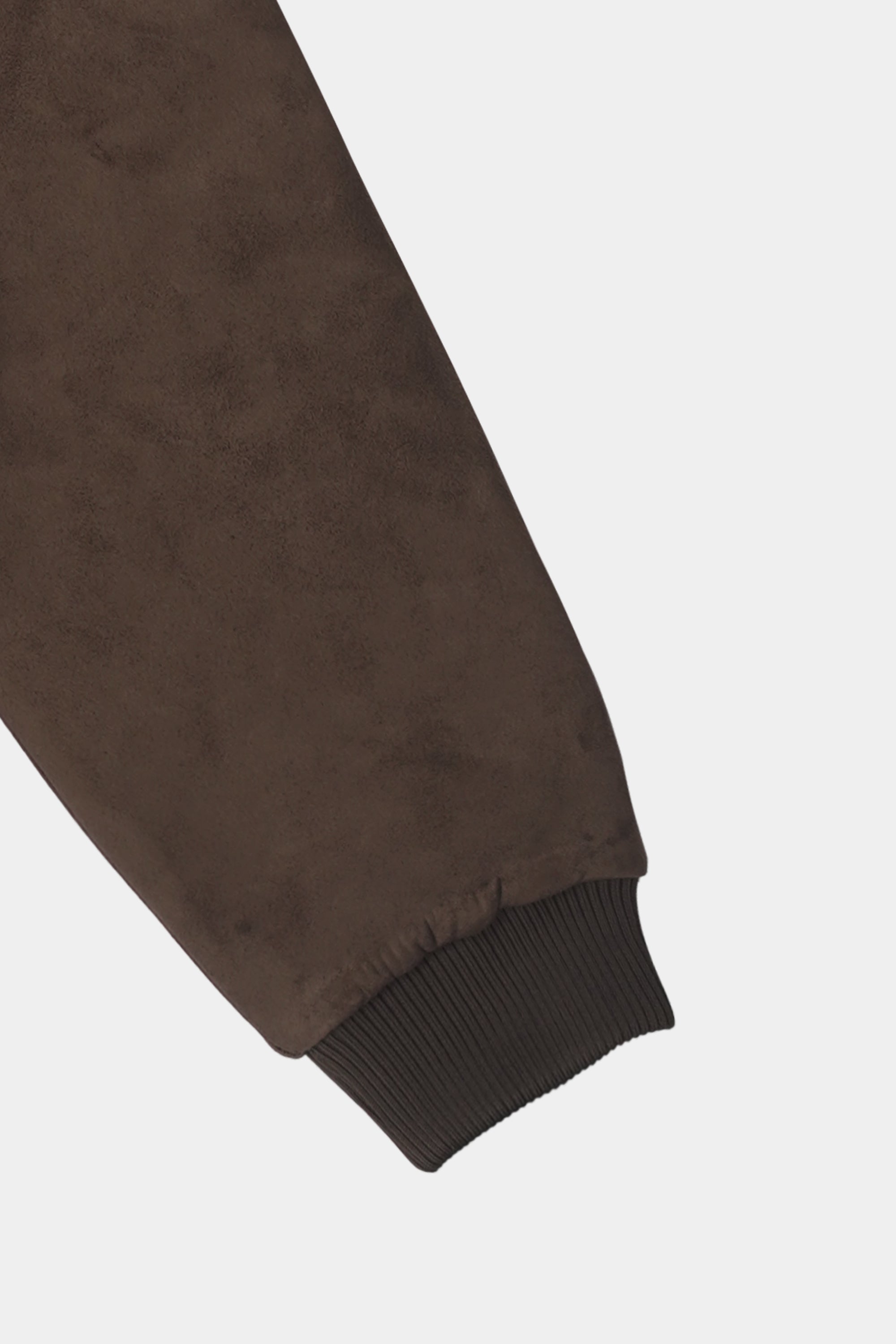 Brown Men Suede Jacket