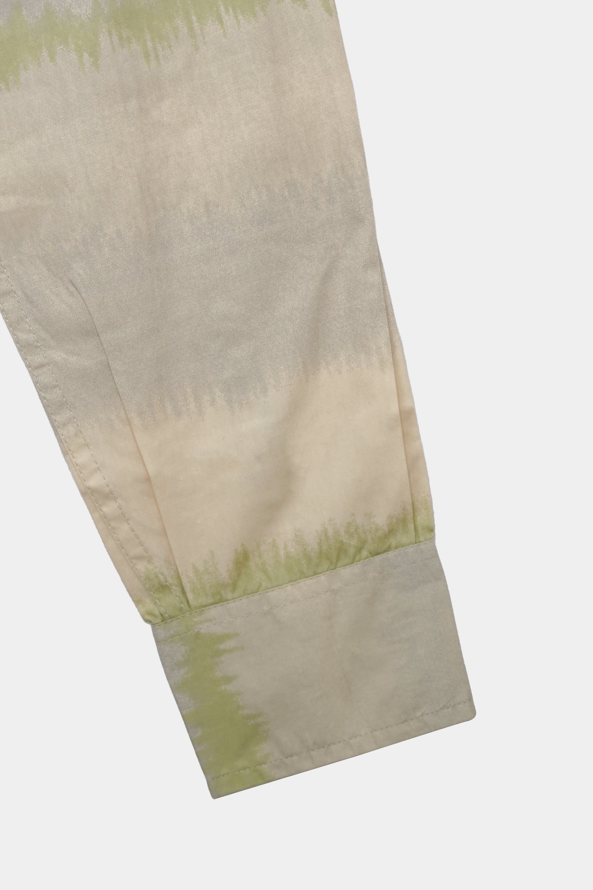 Pastel Wave Tie-Dye Casual Dress Shirt Men