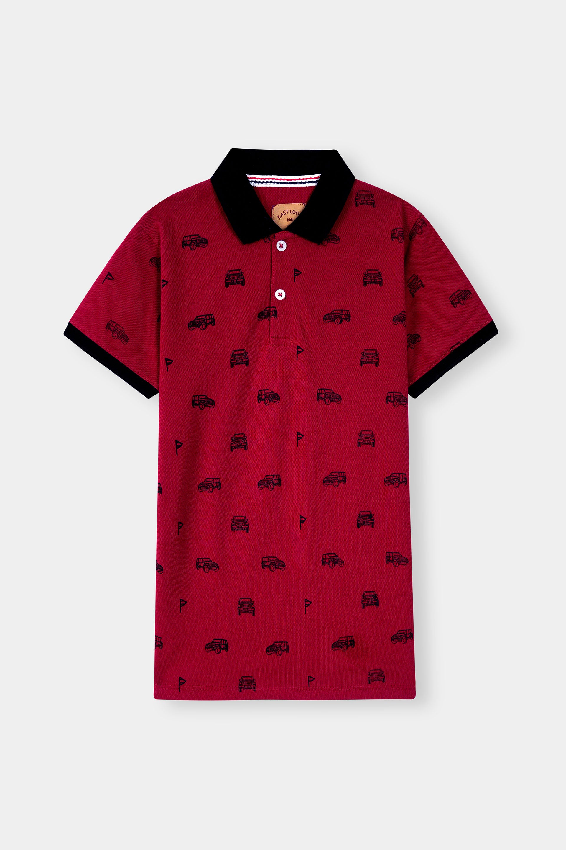 Red Polo Shirt Boys