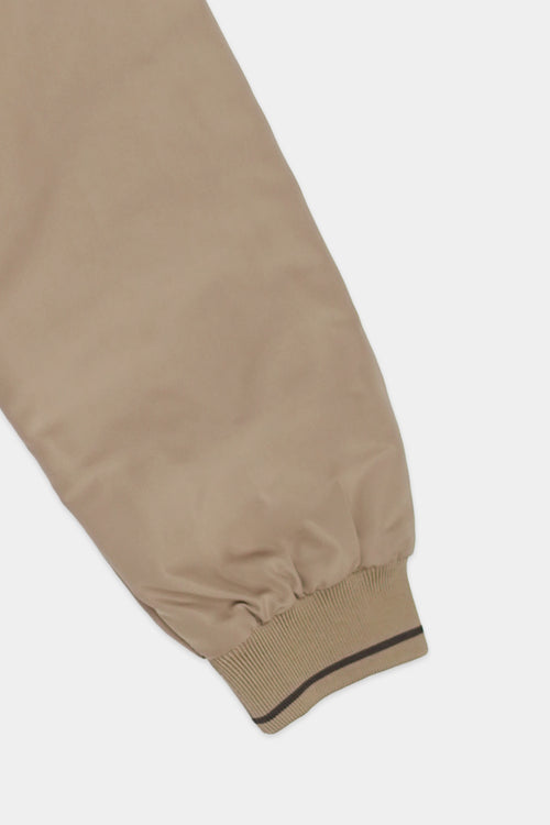 Beige Men Polyster Jacket