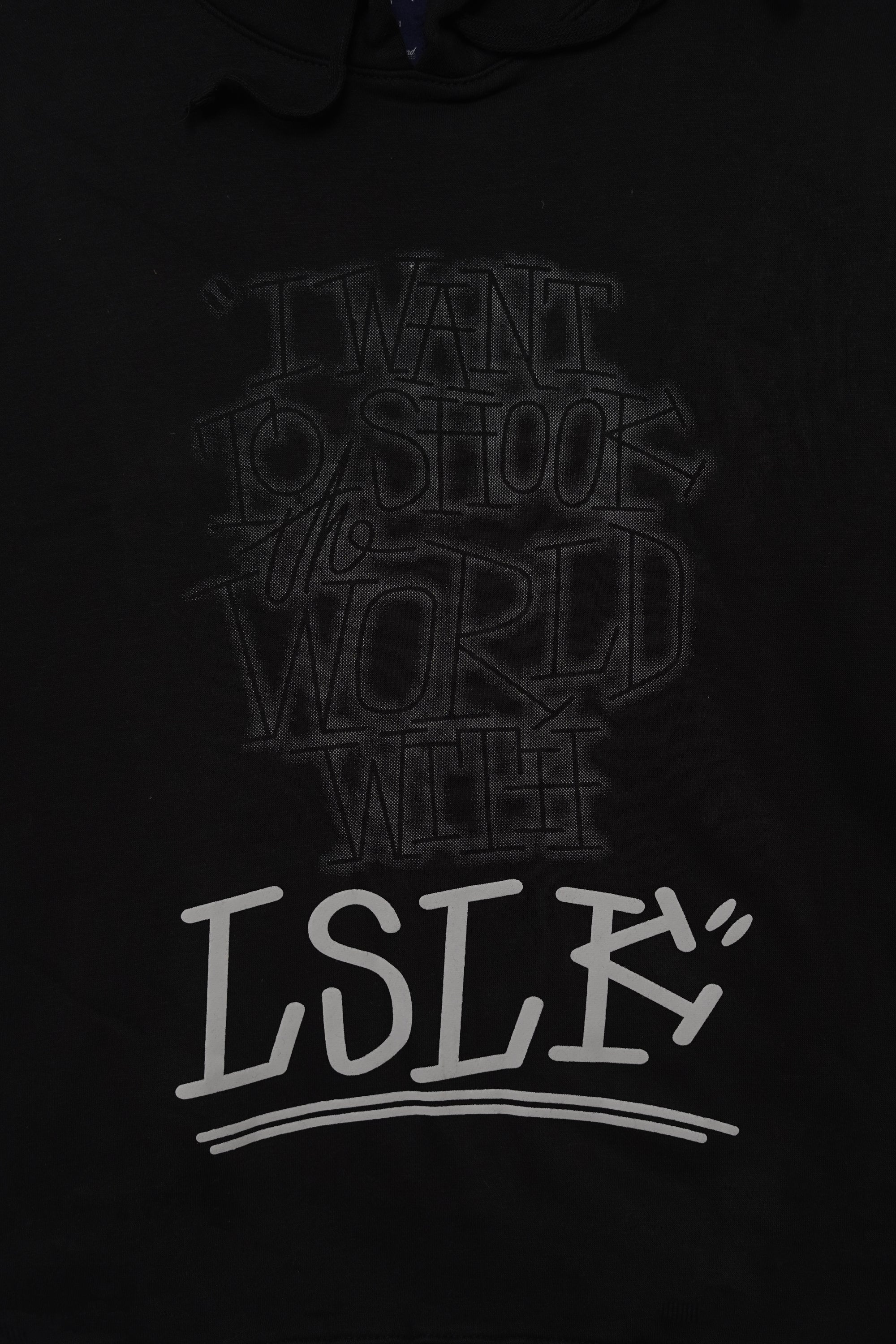 Black LSLK Hoddie Men