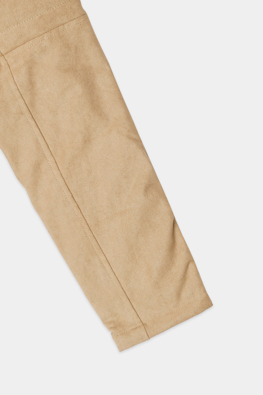 Light Brown Men Suede Jacket