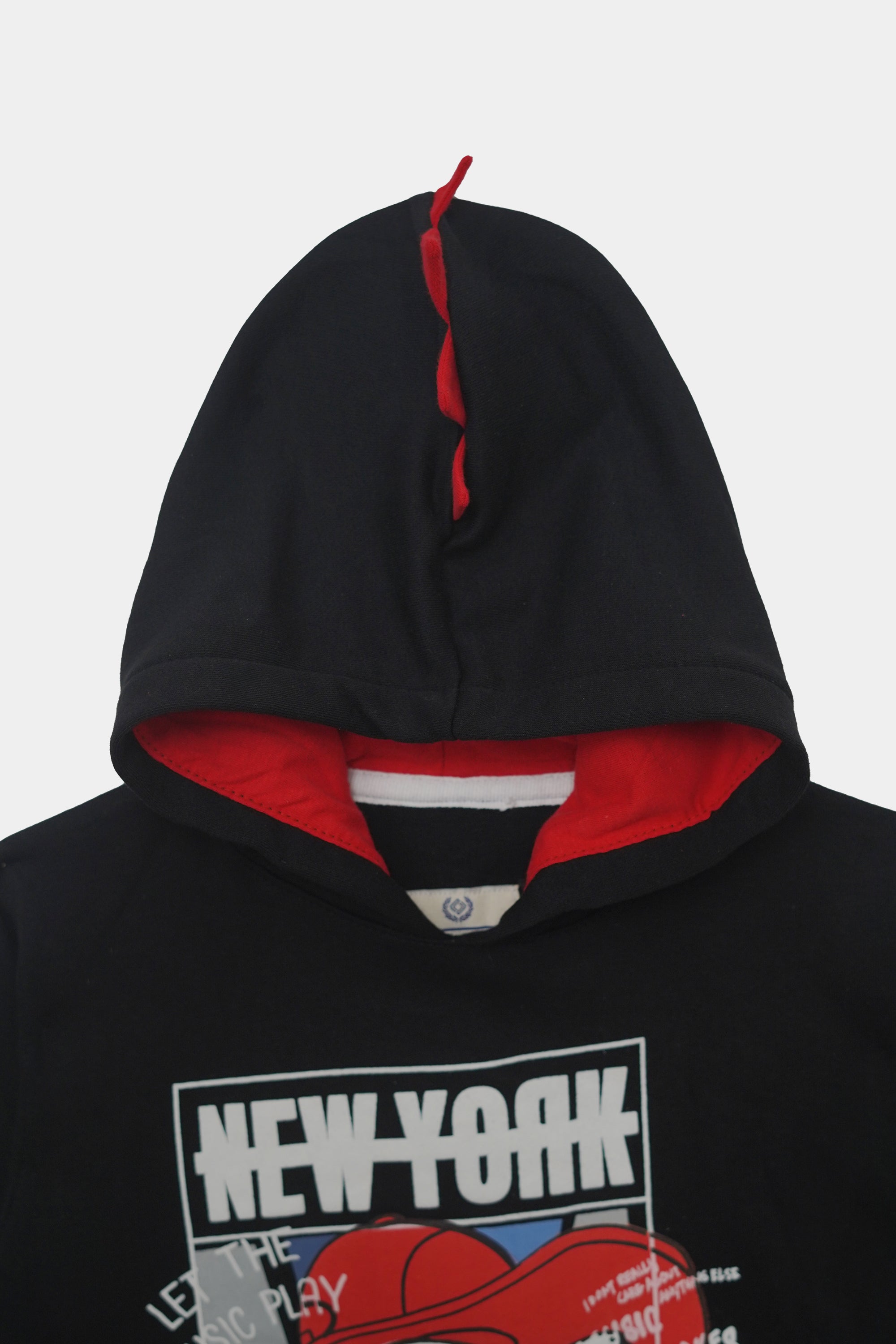 Black Newyork Hoodie Boys