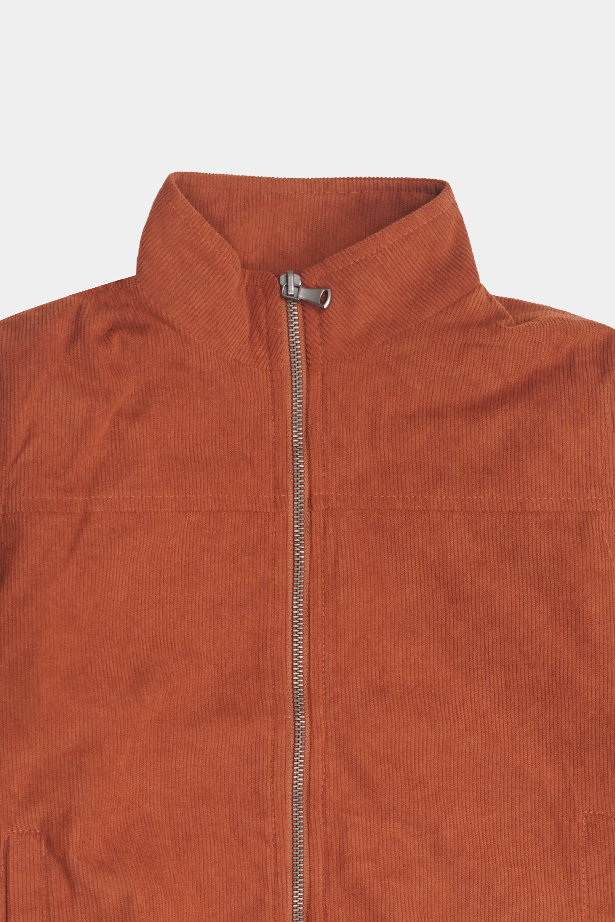 Rust Men Suede Leather Jacket