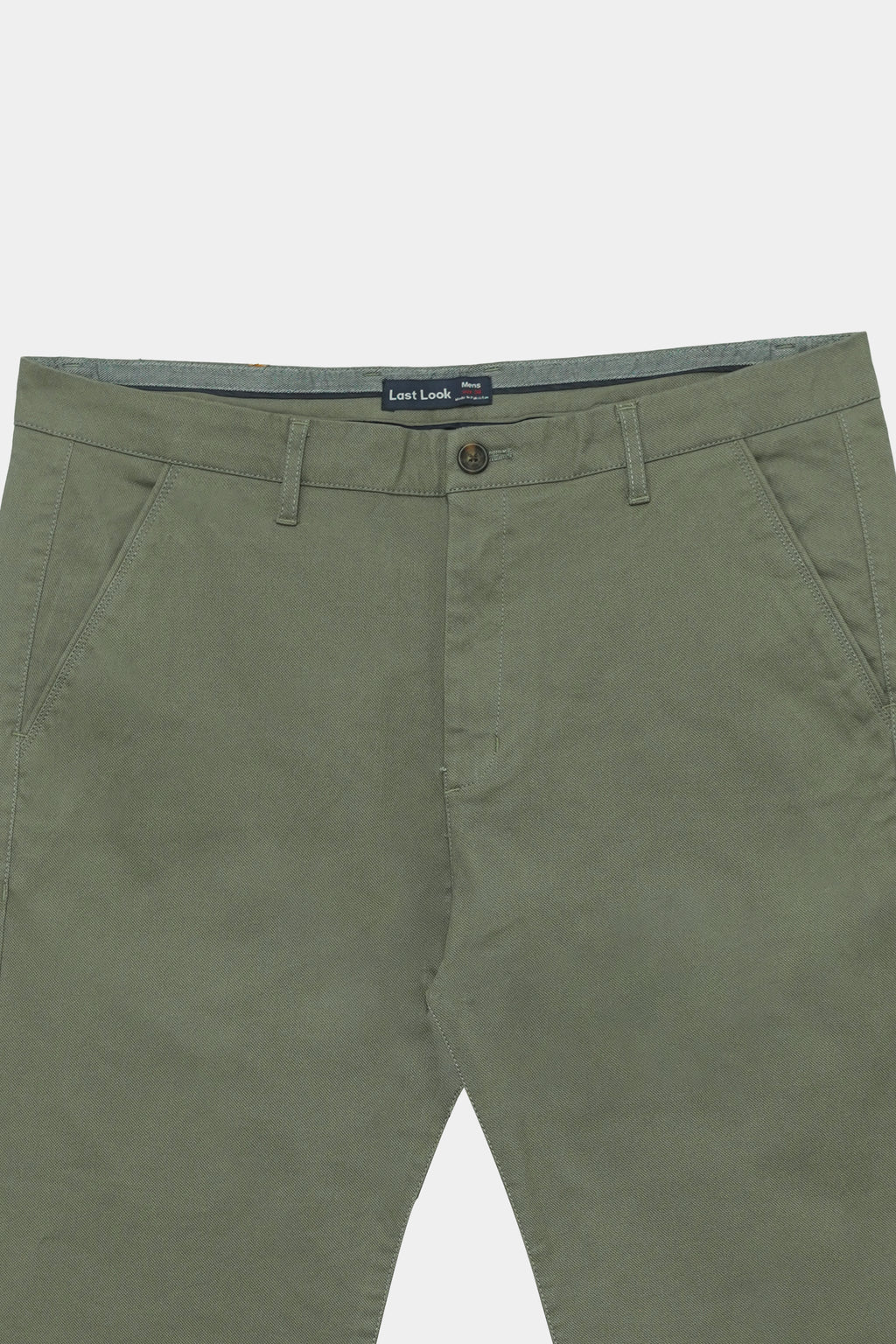 Olive Cotton Pant Men