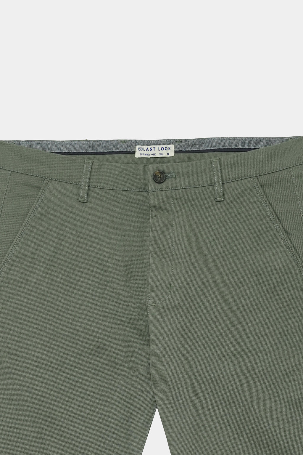 Green Cotton Pant Men