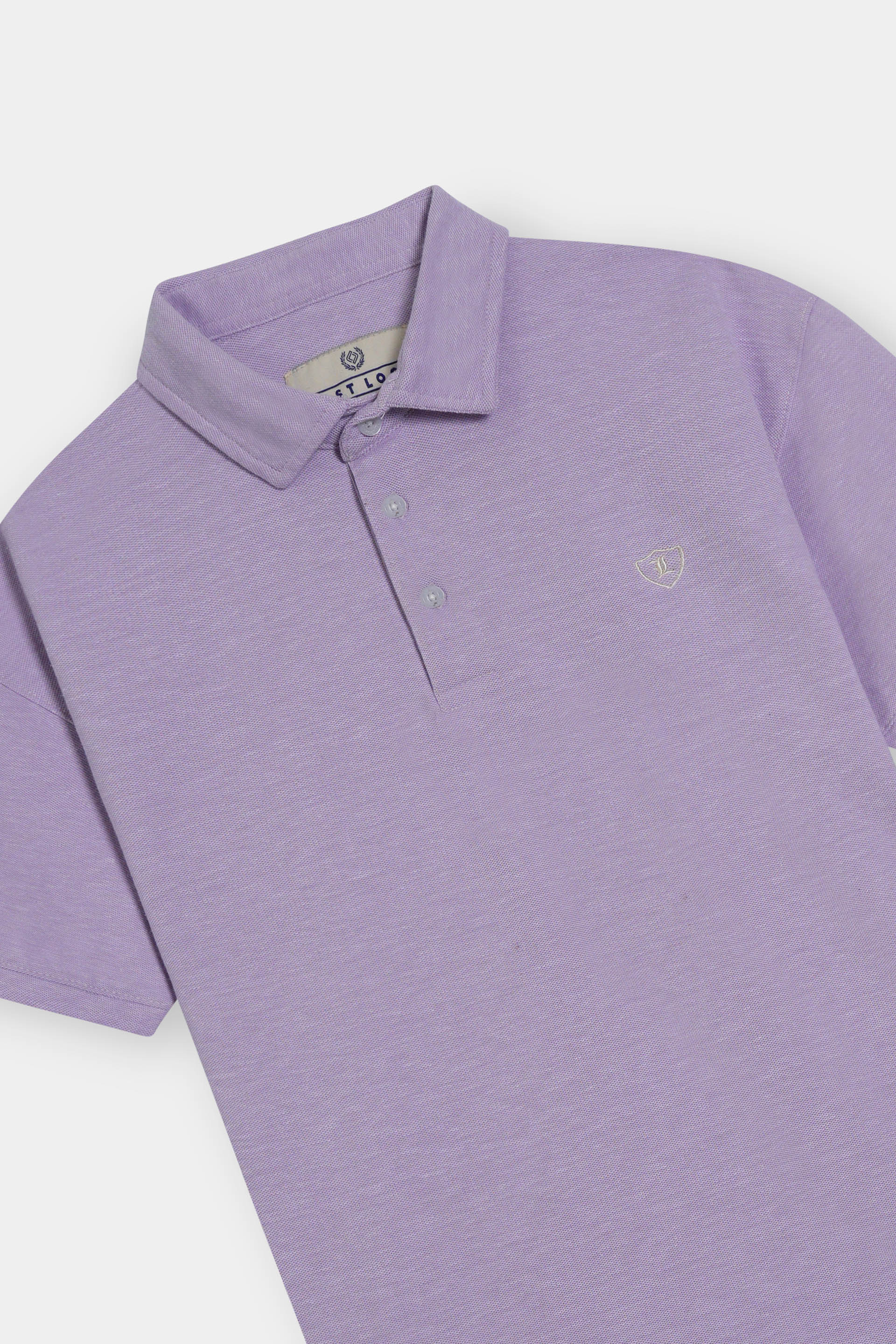 Purple Polo Shirt Men