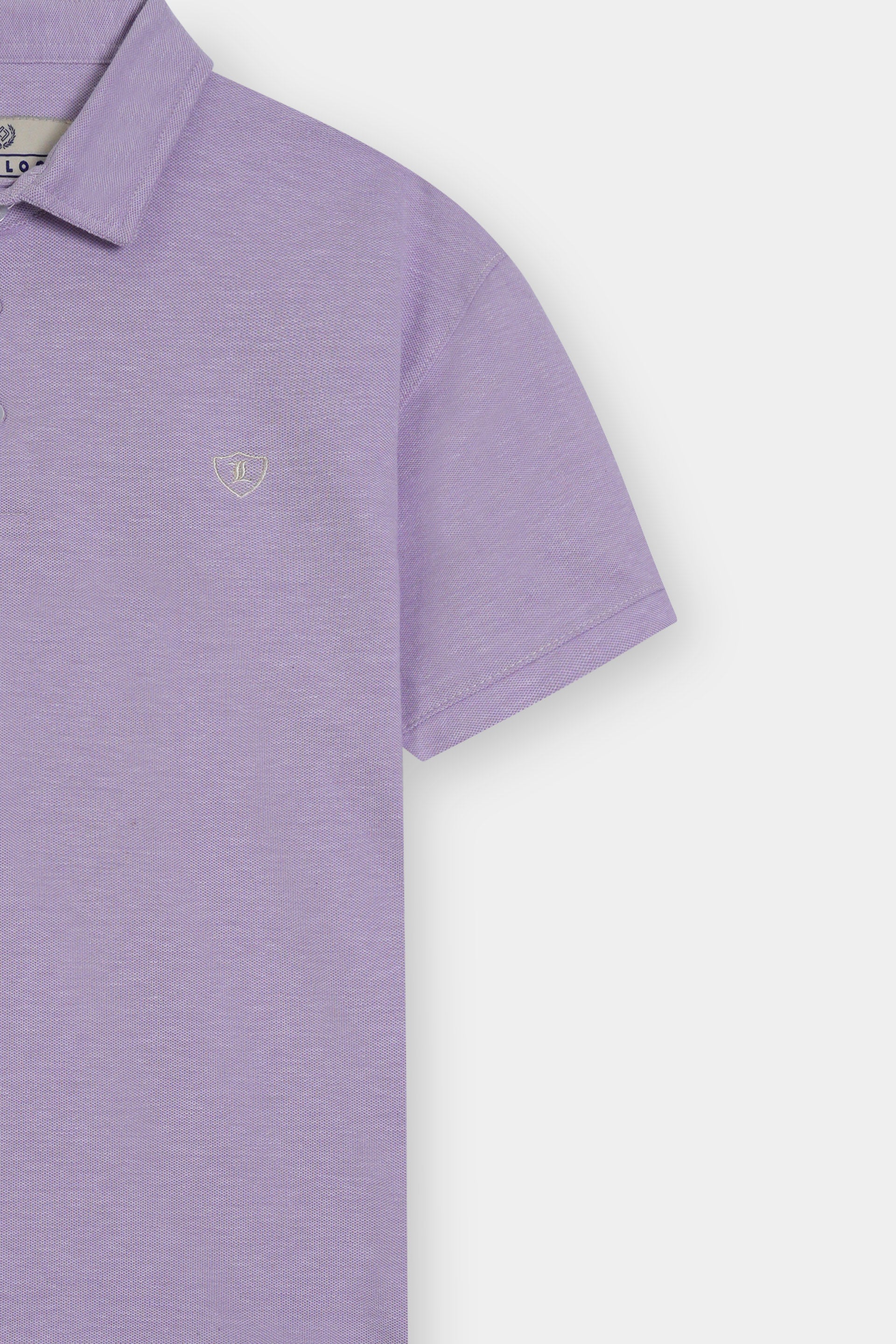 Purple Polo Shirt Men