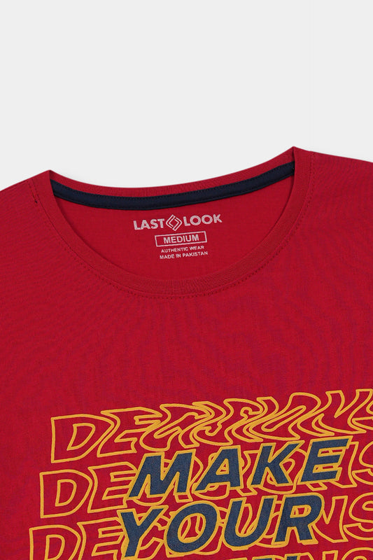 Red T-Shirt Men