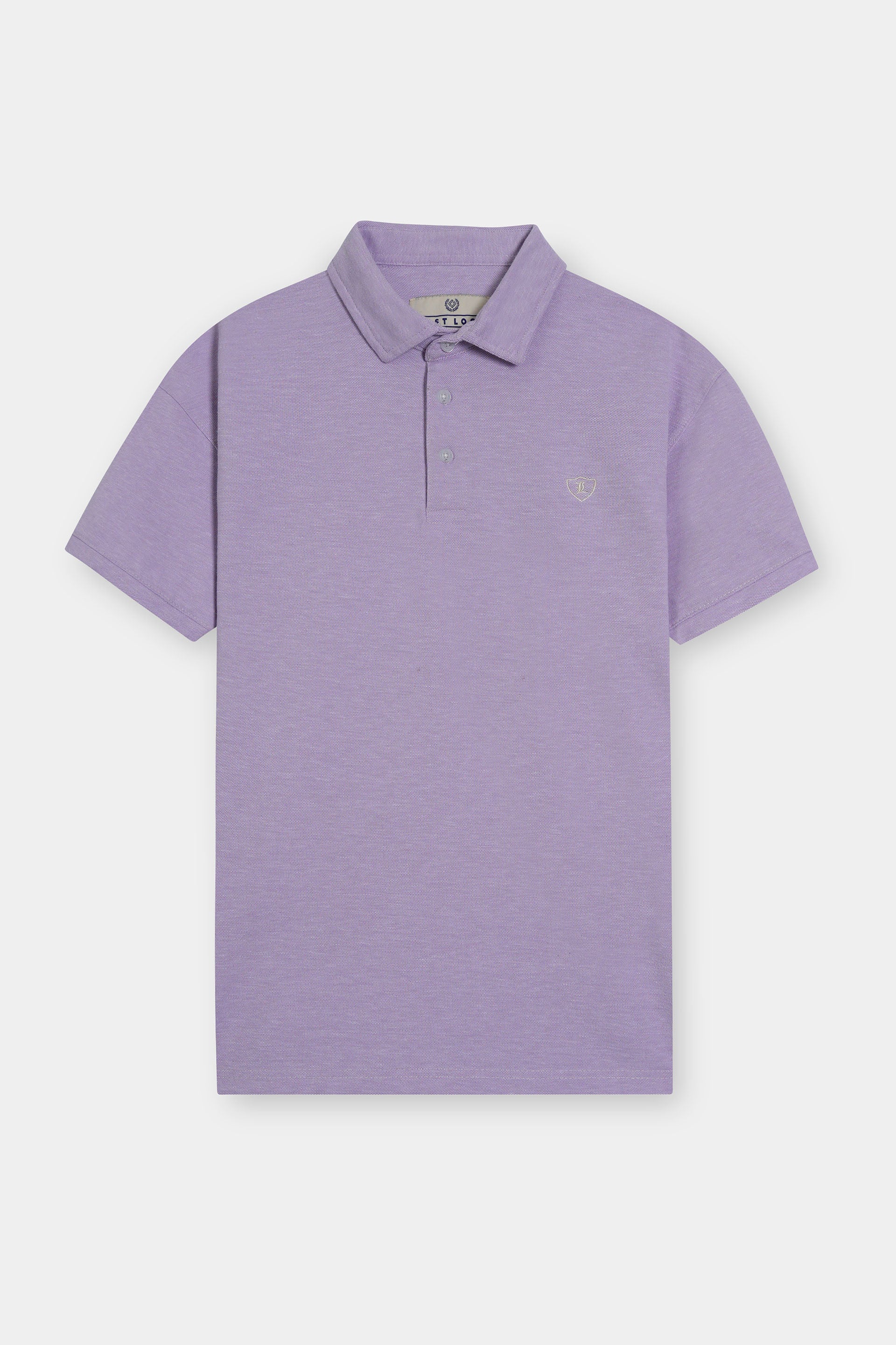 Purple Polo Shirt Men