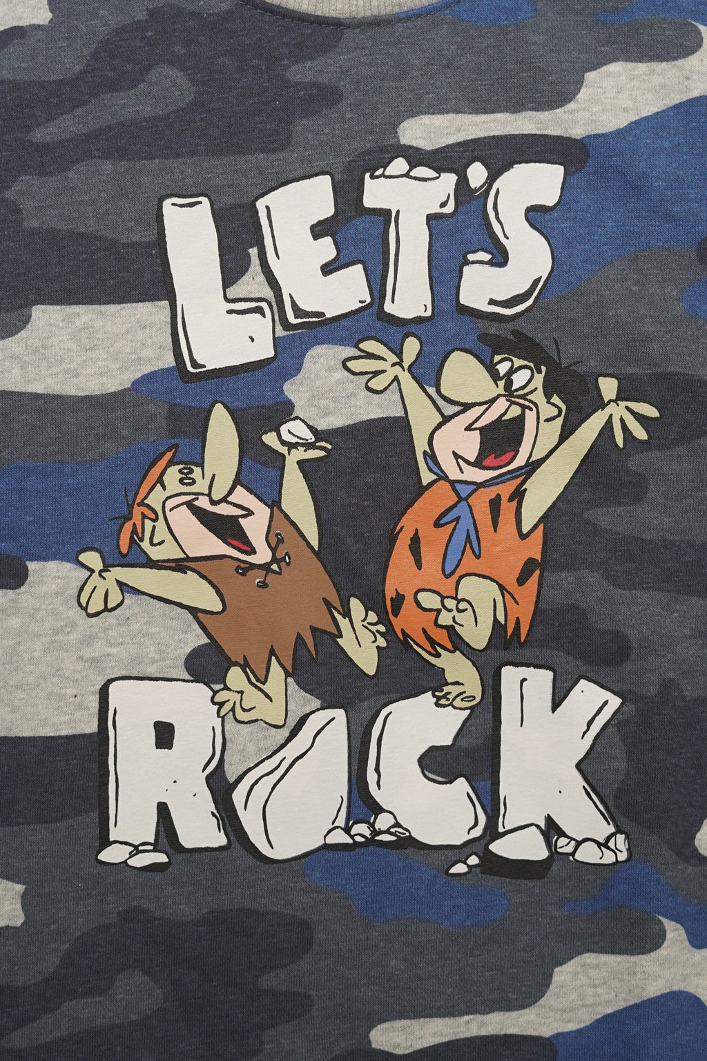 Camo Blue Sweatshirt Boys