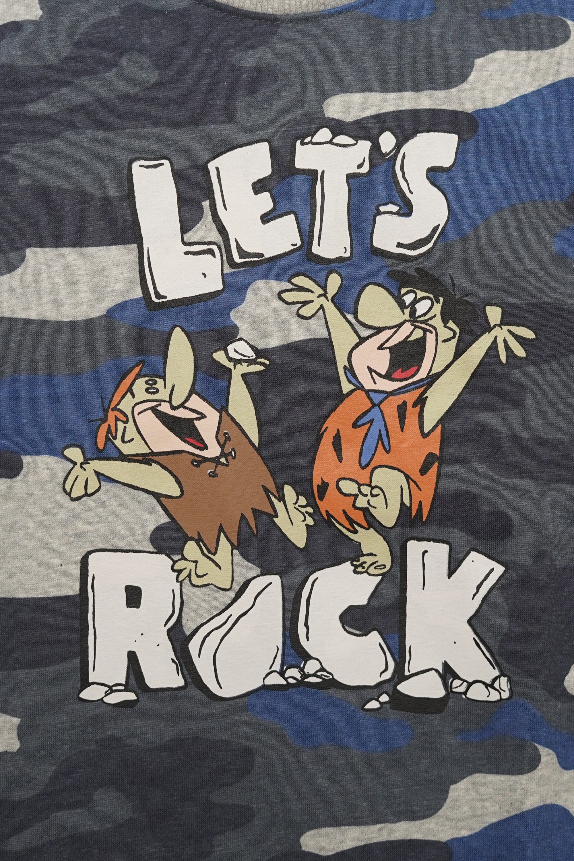Camo Blue Sweatshirt Boys