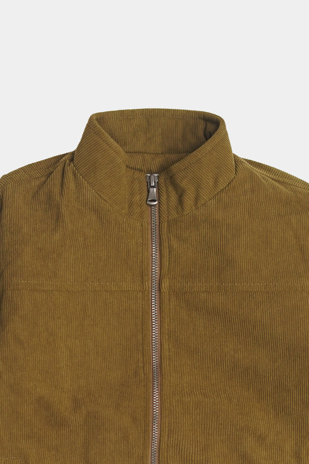 Olive Men Suede Jacket
