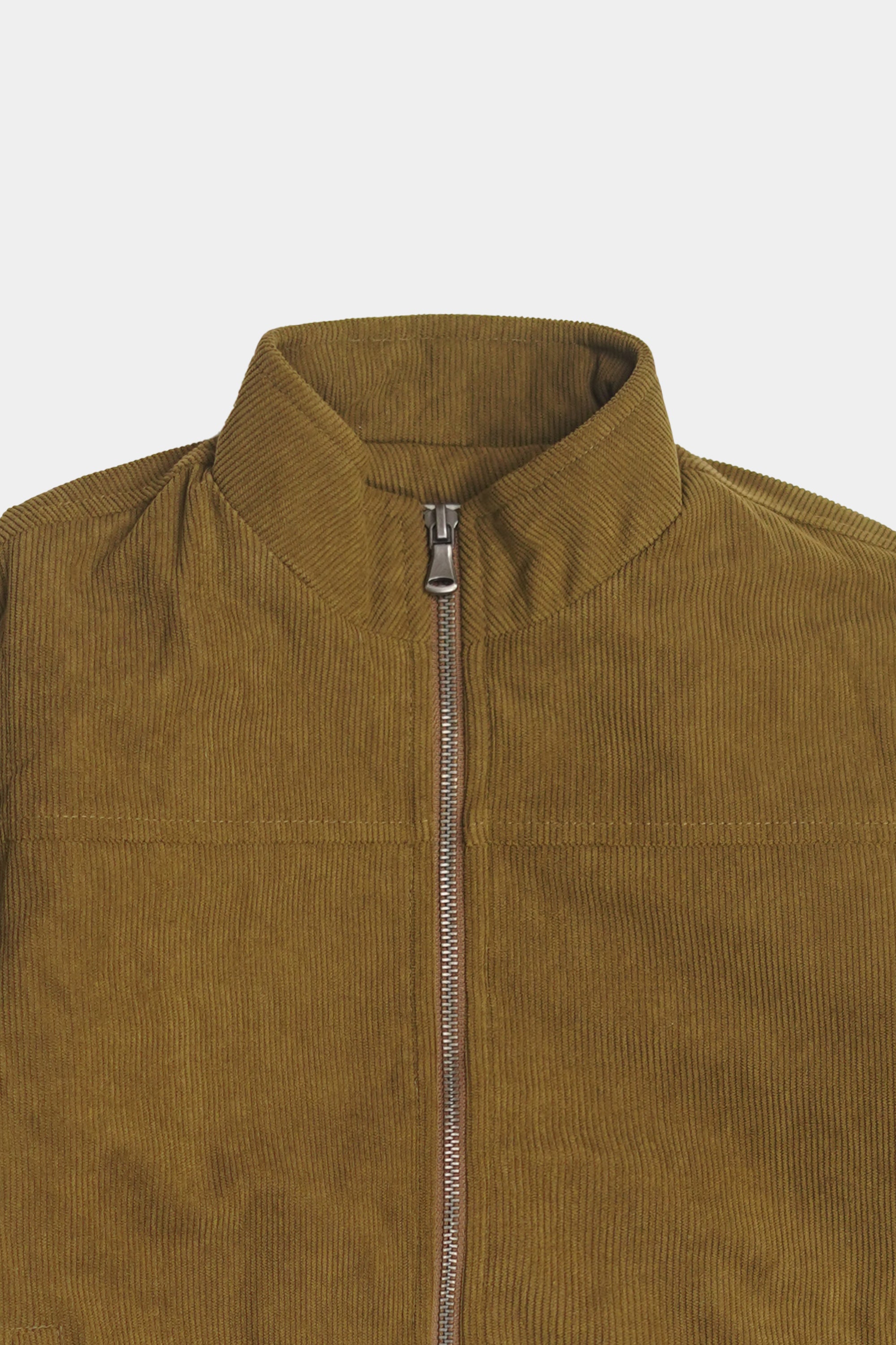Olive Men Suede Jacket