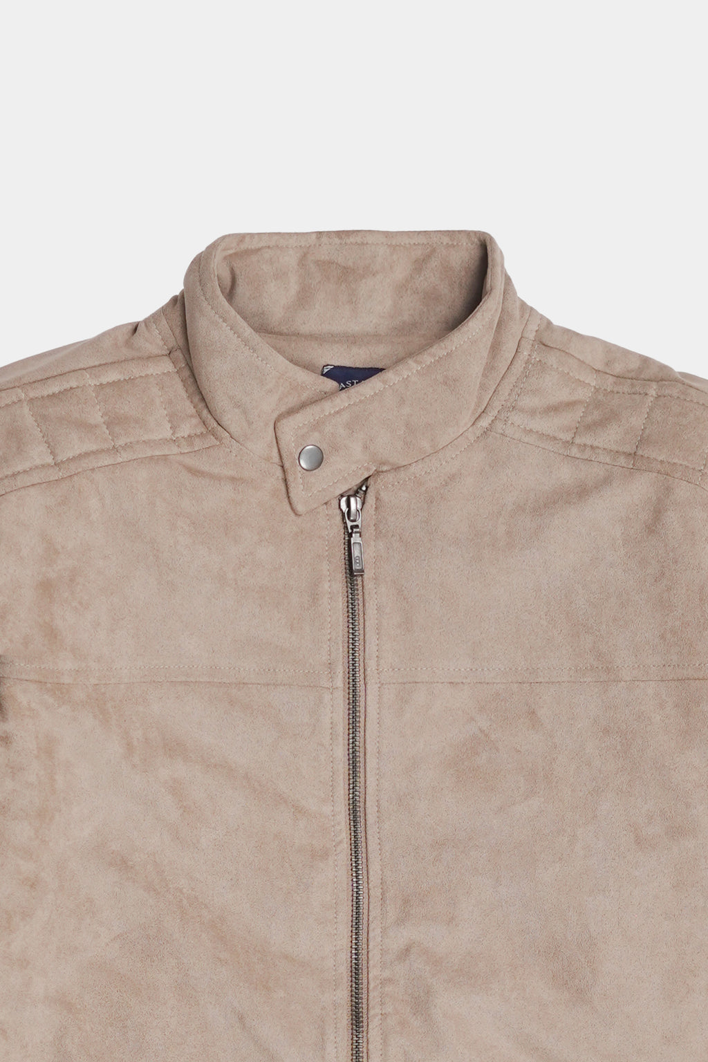 Camel Men Suede Jacket
