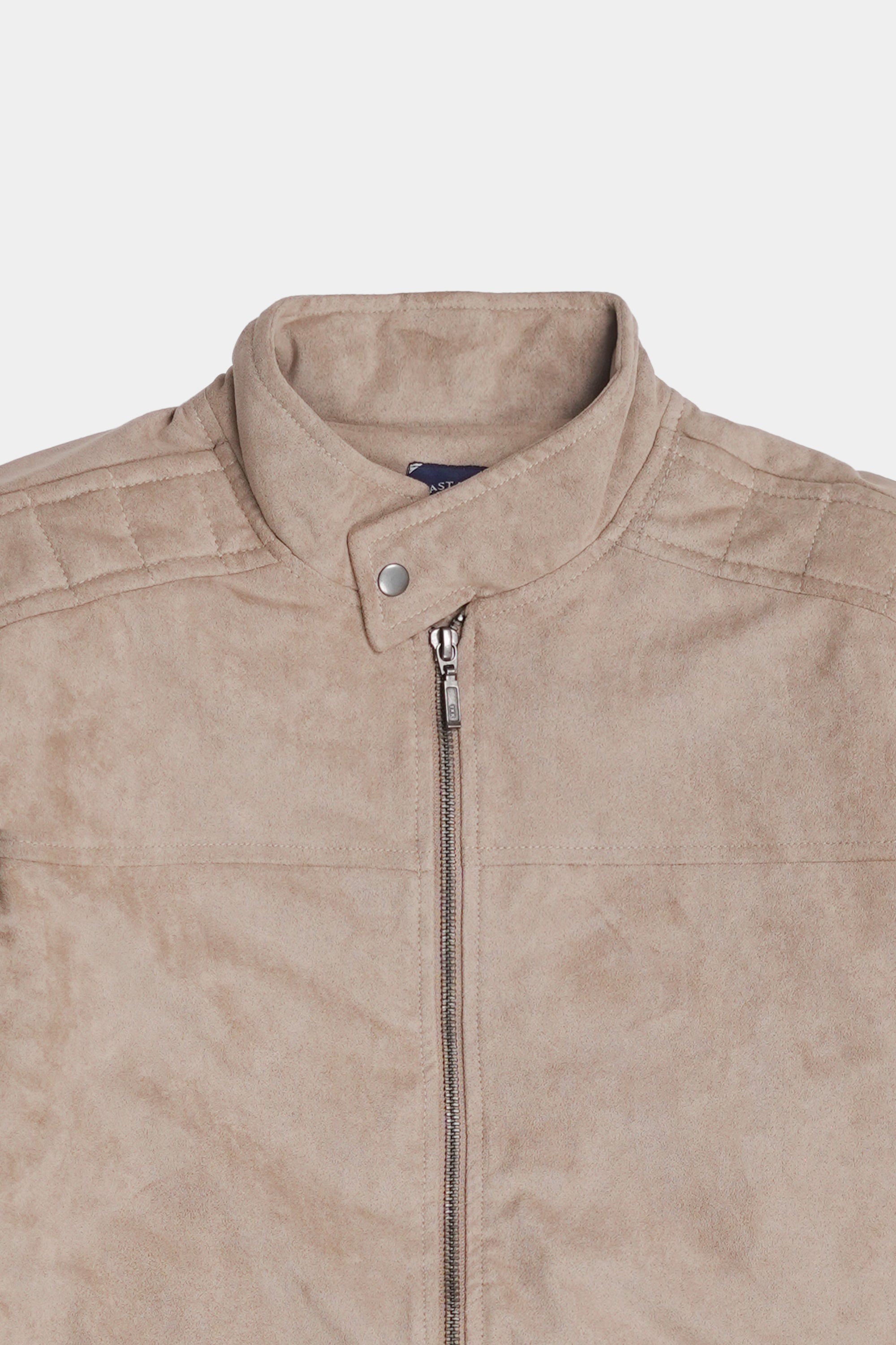 Camel Men Suede Jacket