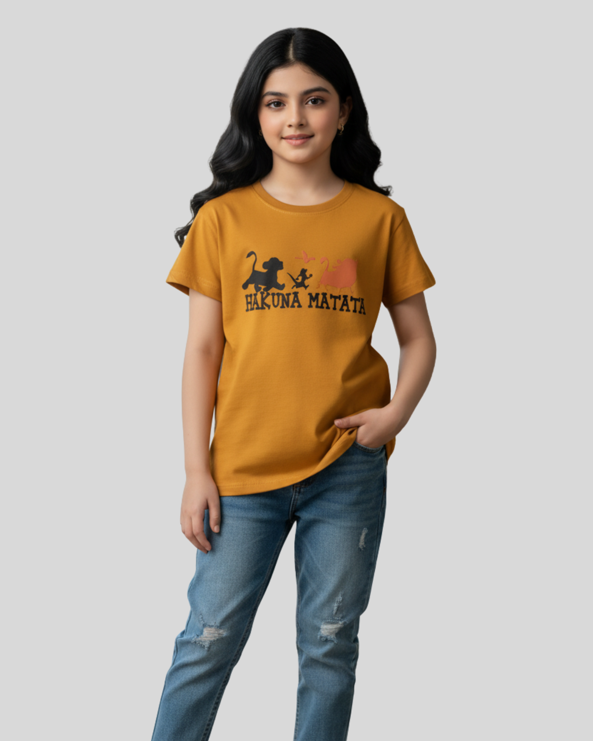 Mustard T-Shirt Girls