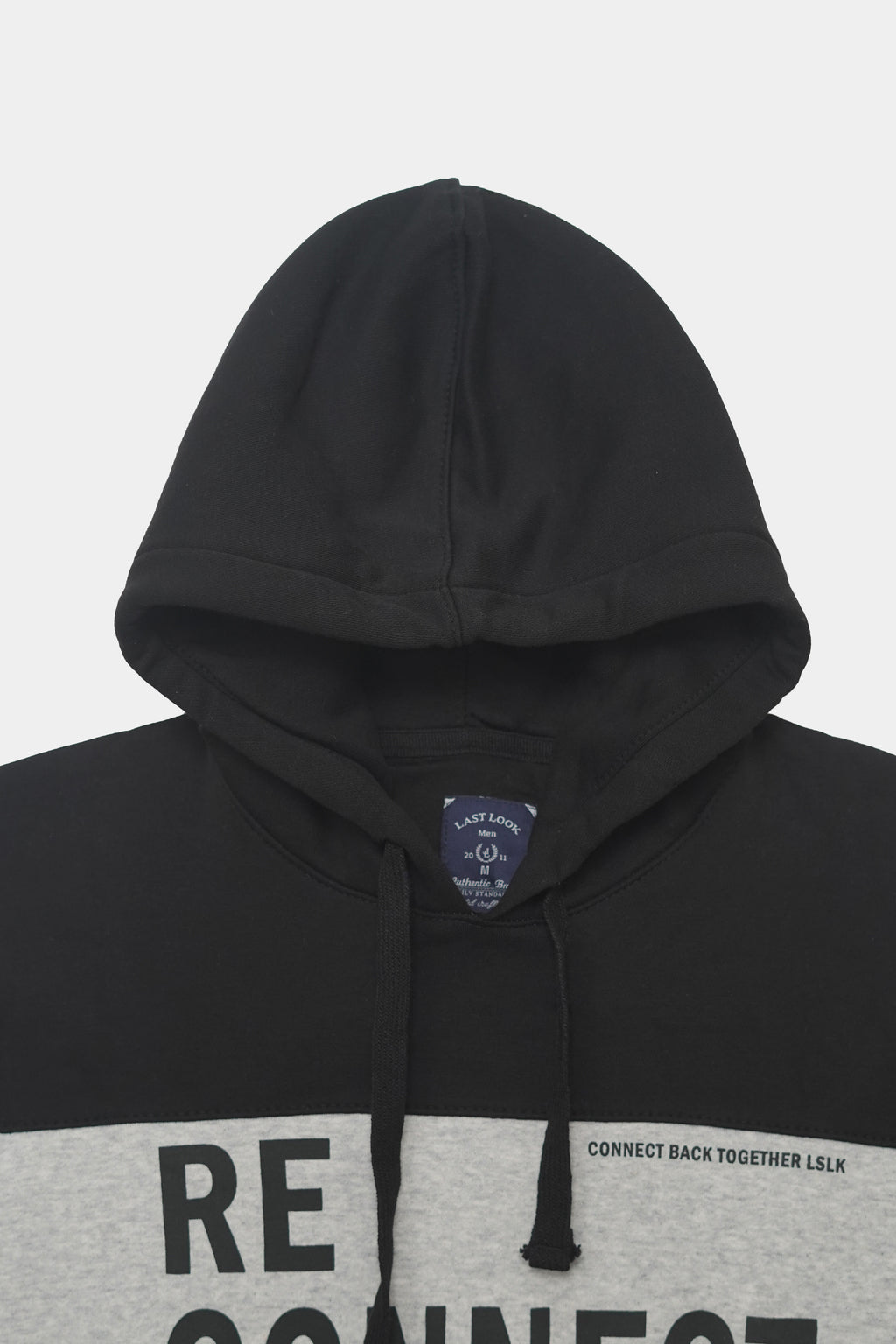 Black Re-Connect Hoddie Men