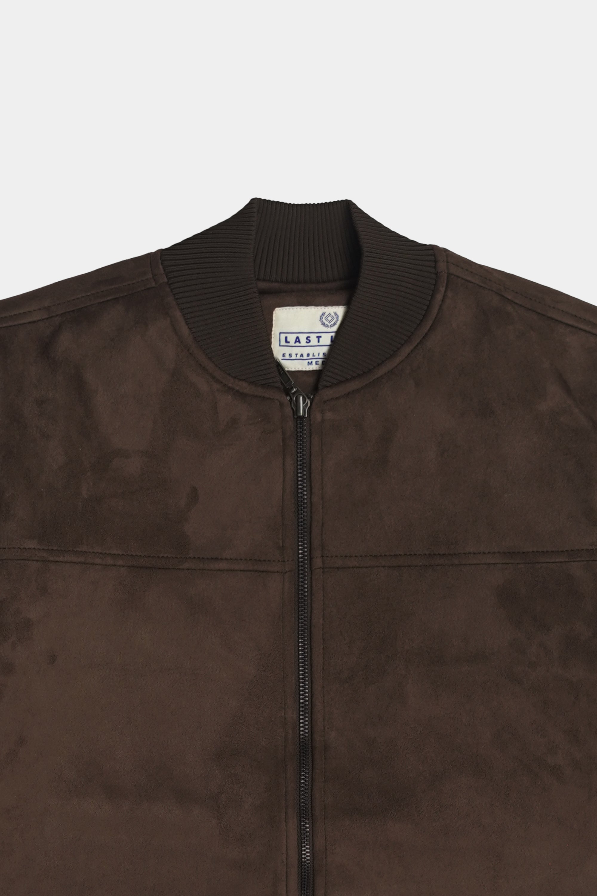 Brown Men Suede Jacket