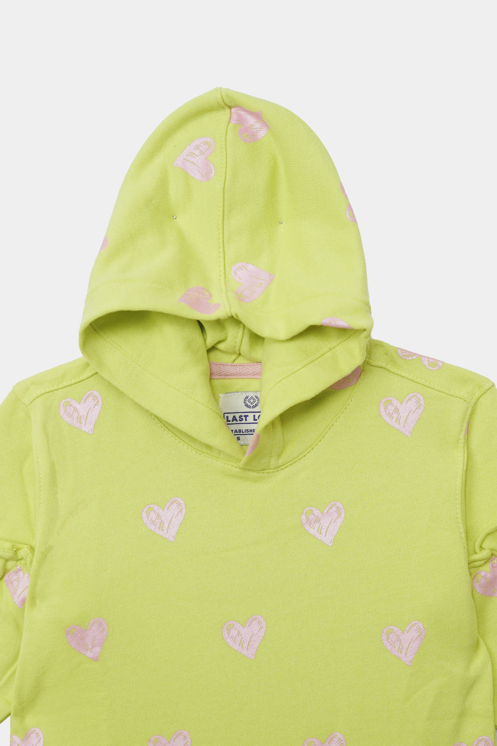 Green & Yellow Hoodie Girls
