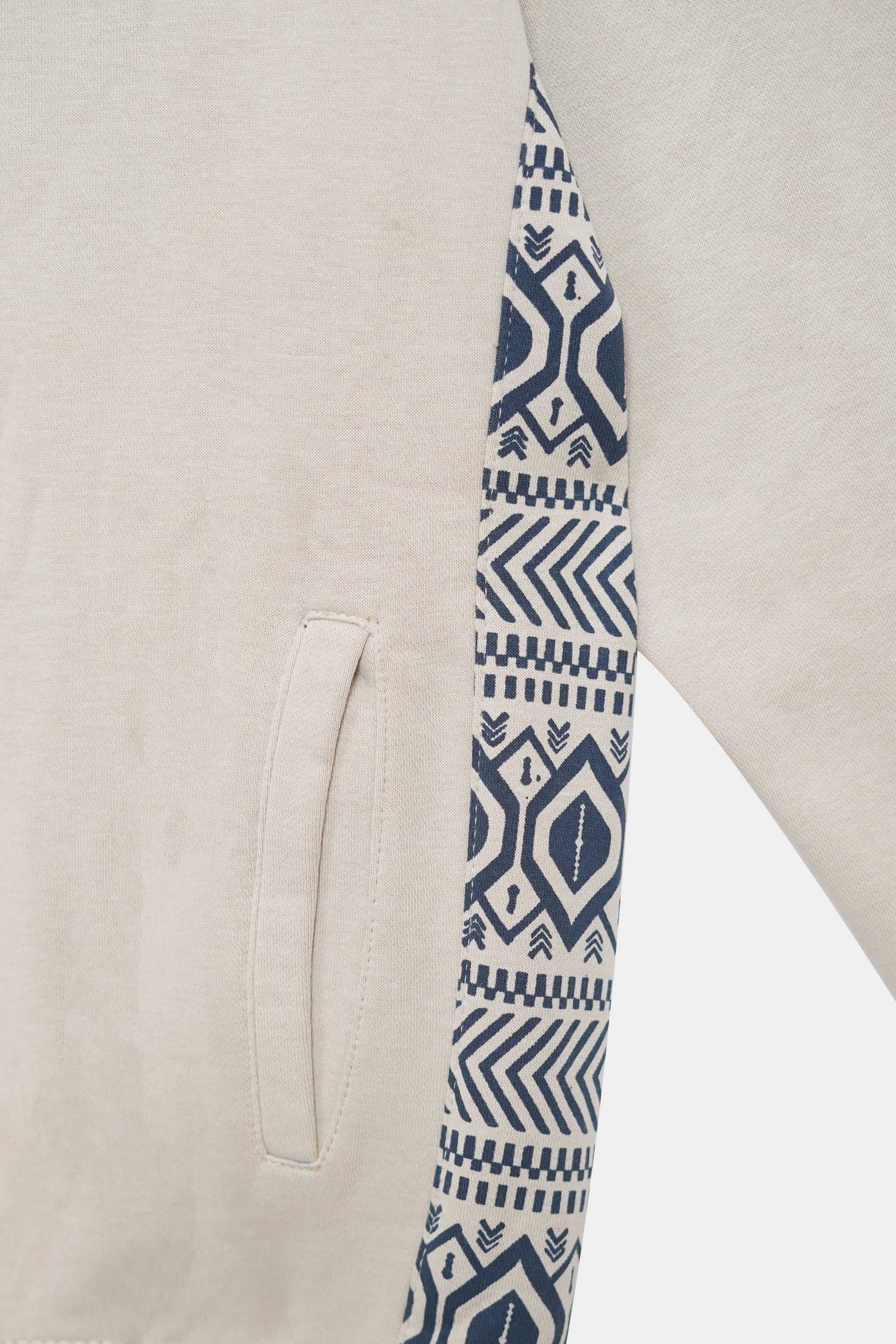 Beige Hoddie Men