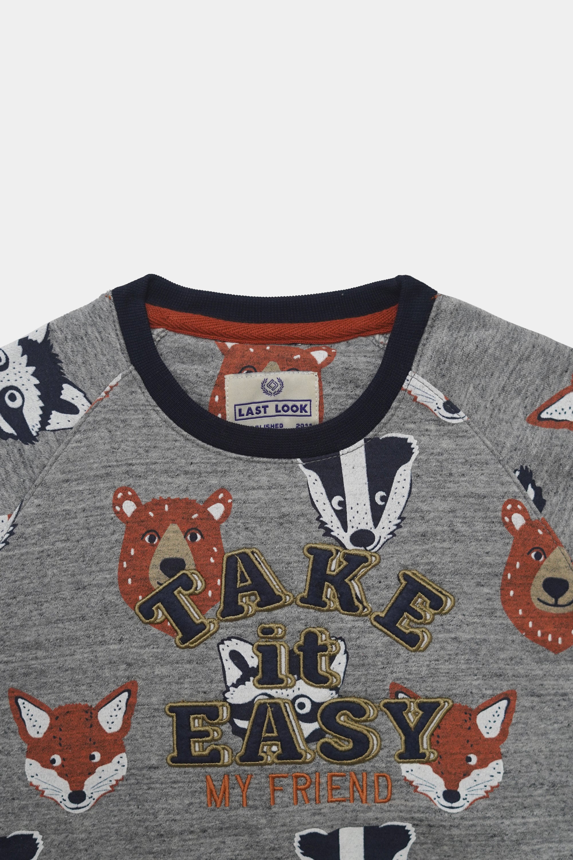 Grey Wolf Sweatshirt Boys
