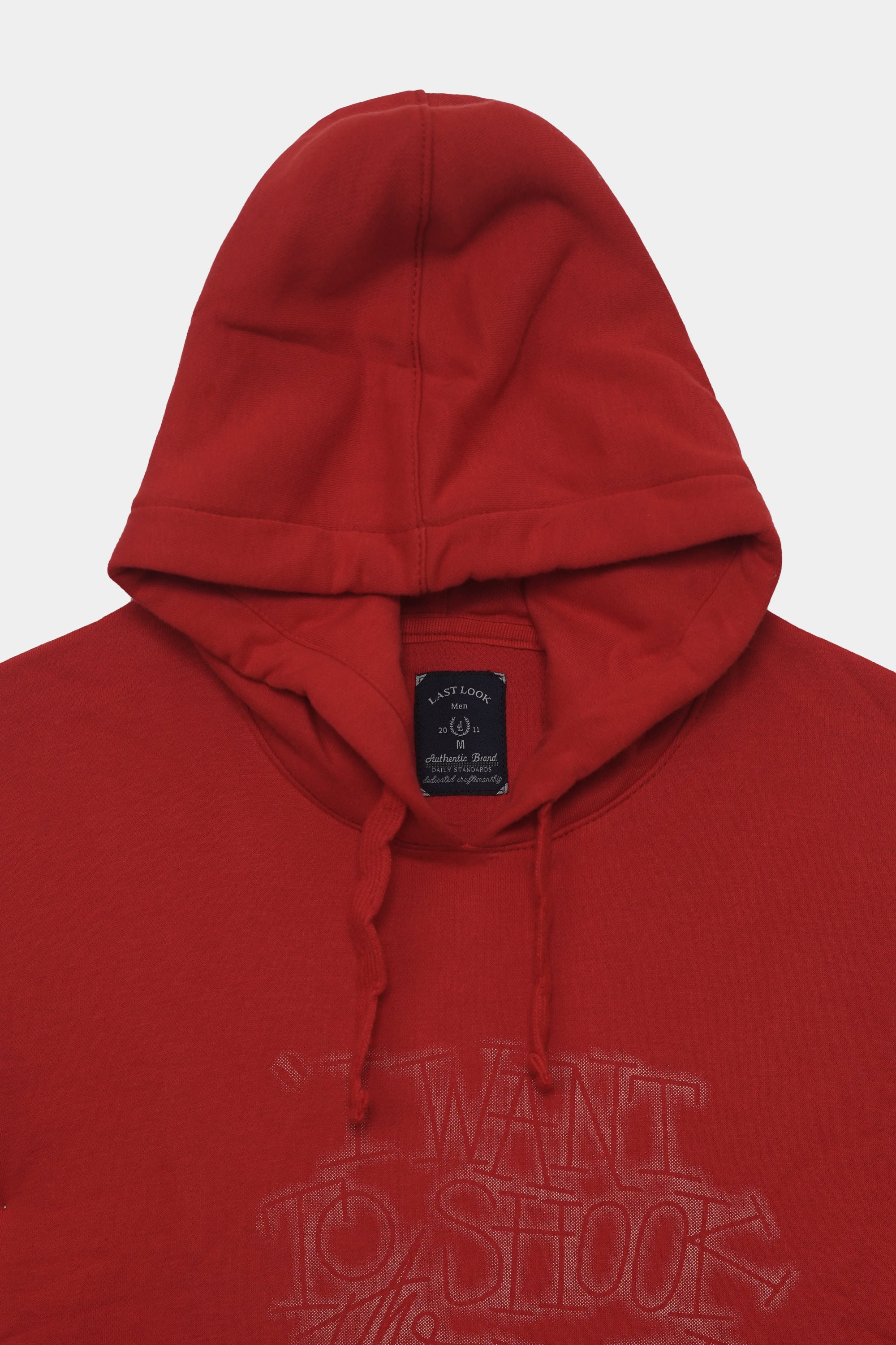 Red Hoddie Men