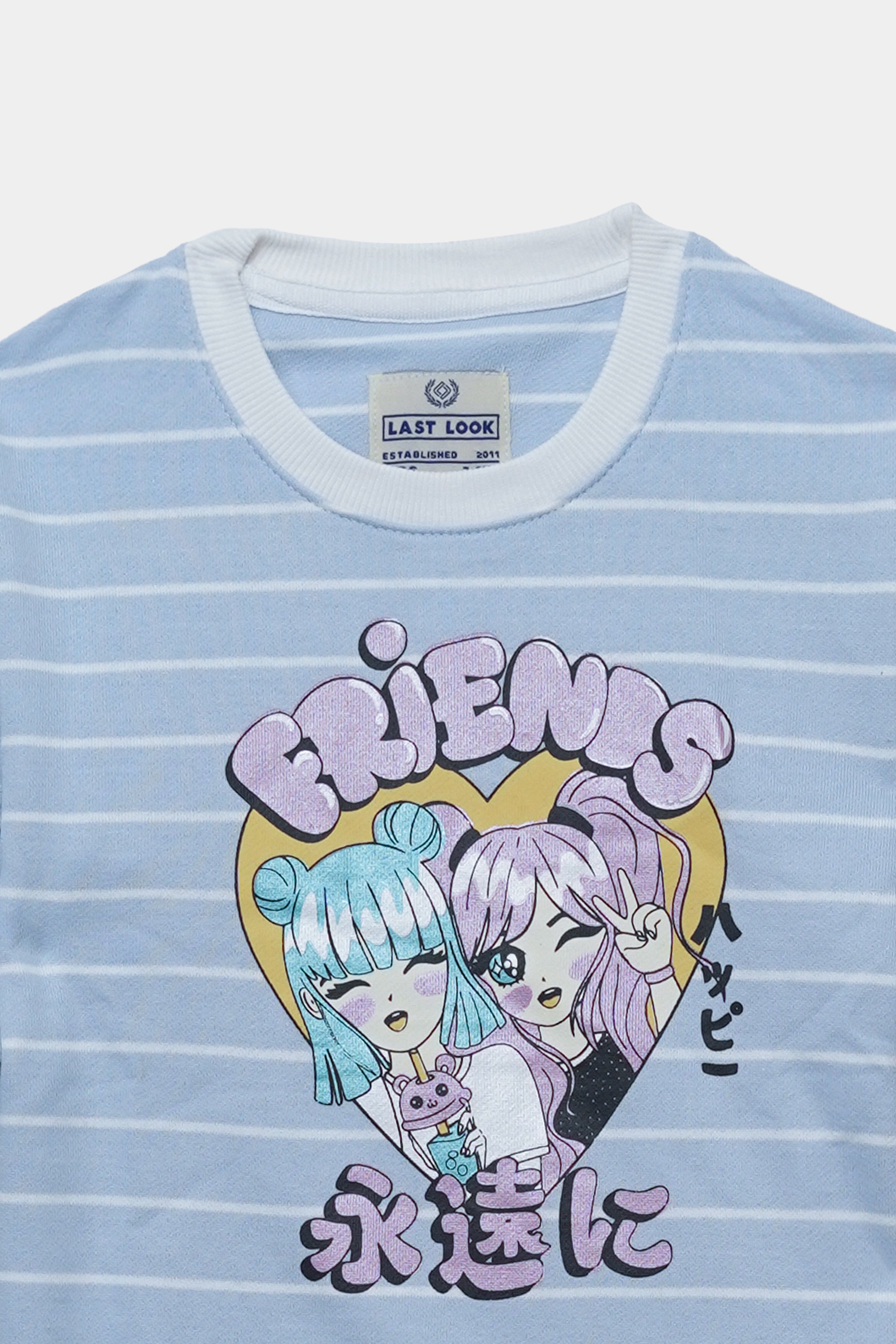 Sky Blue Sweatshirt Girls