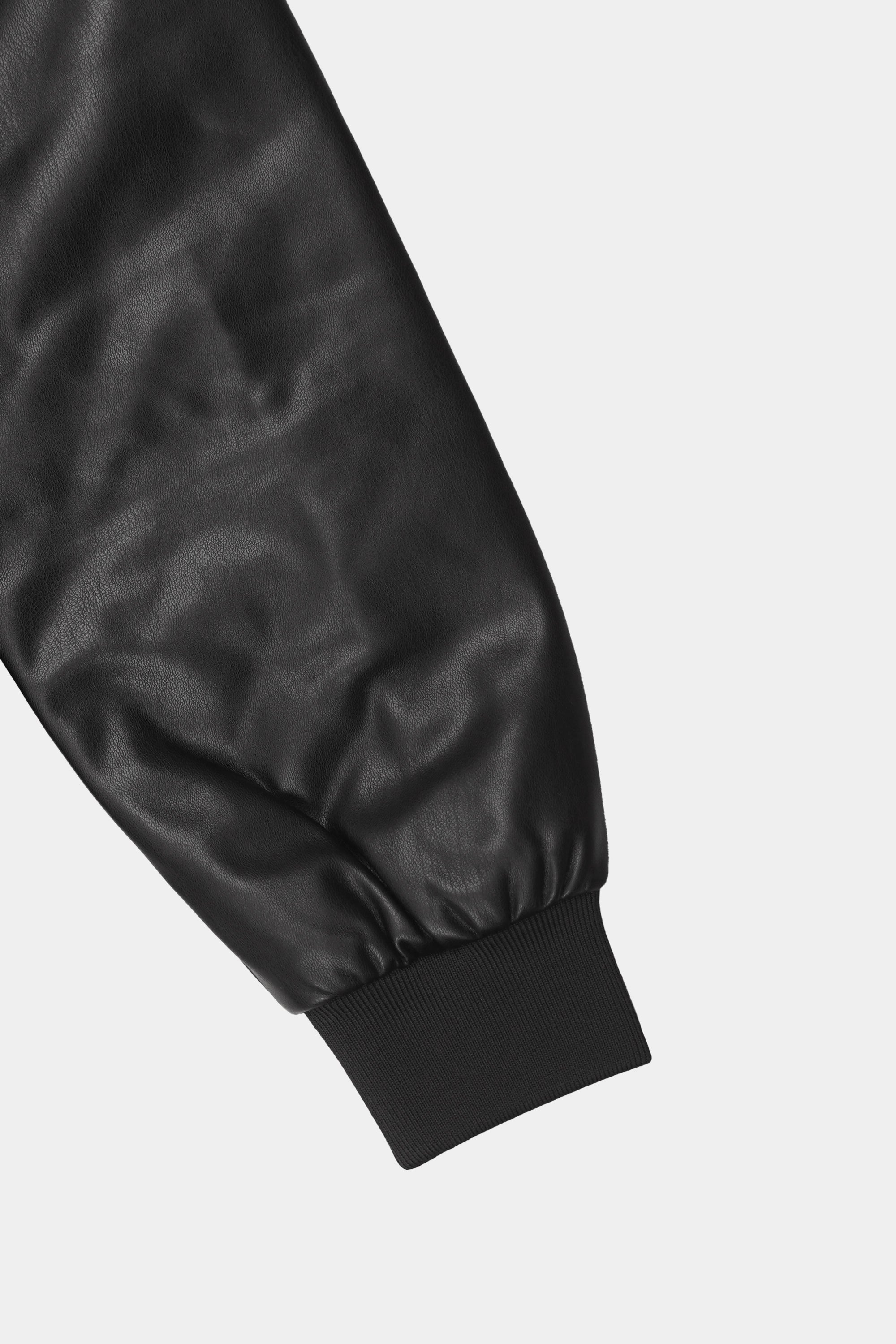 Black Men PO-Leather Jacket