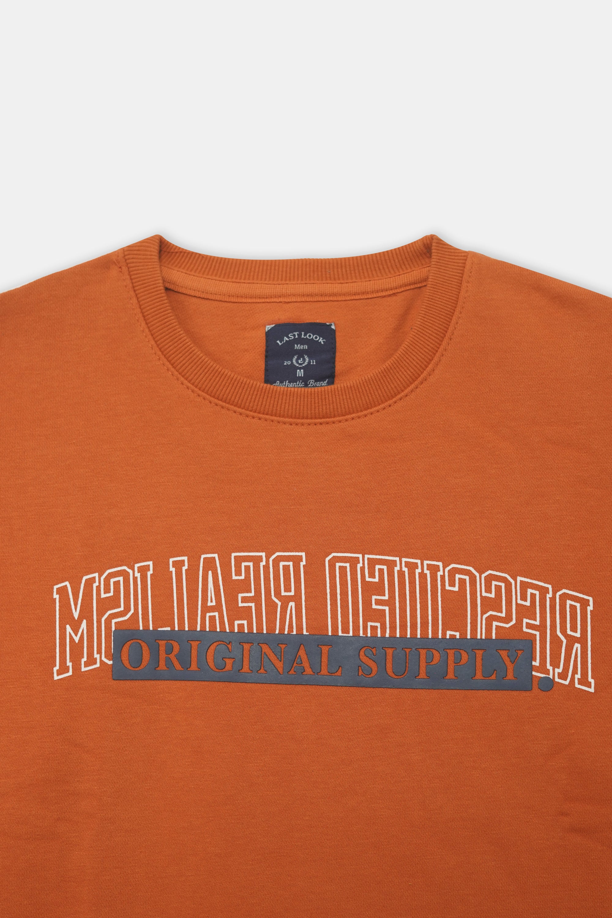 Orange Sweatshirt Men