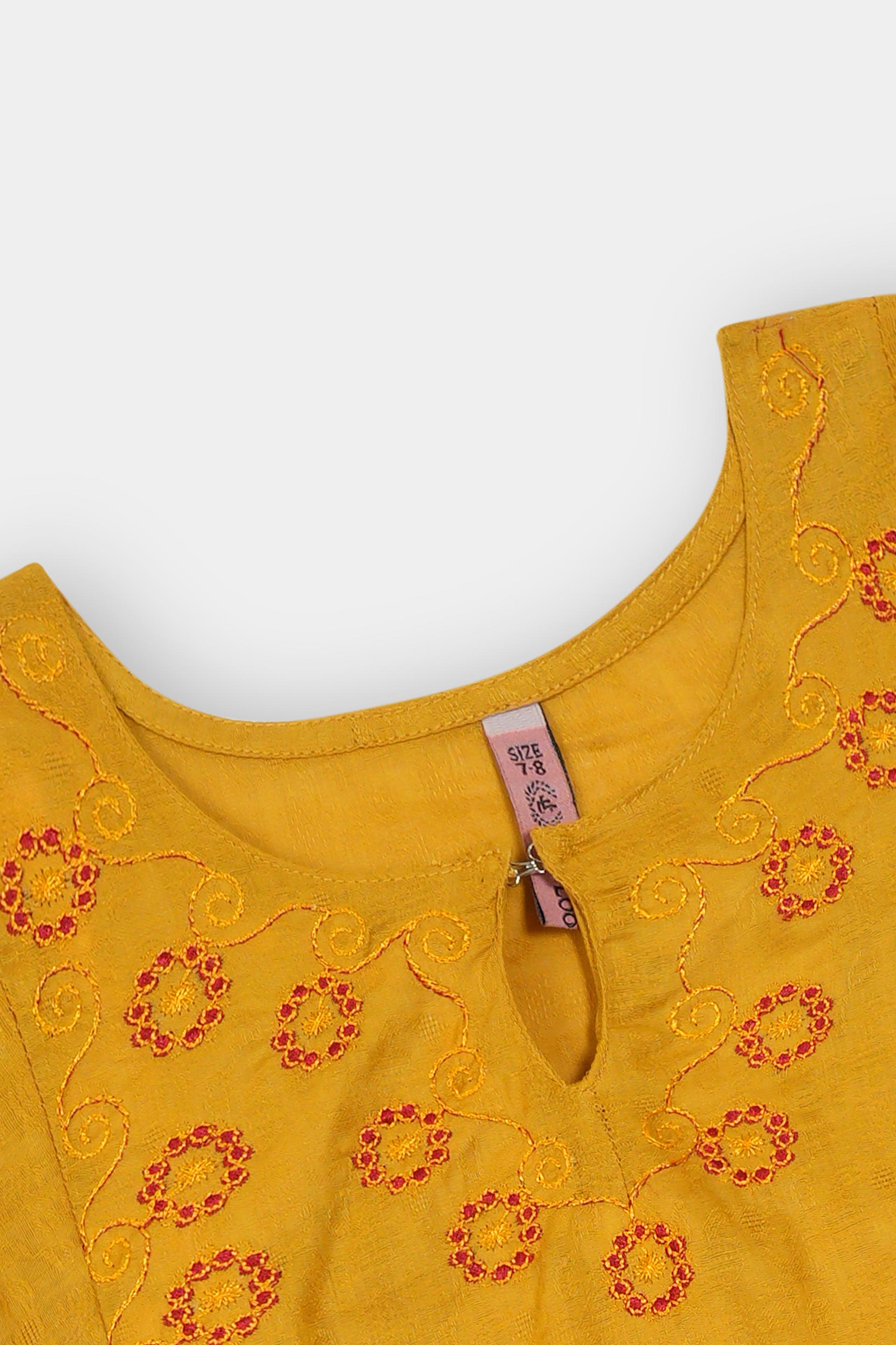 Yellow Kurti Girls