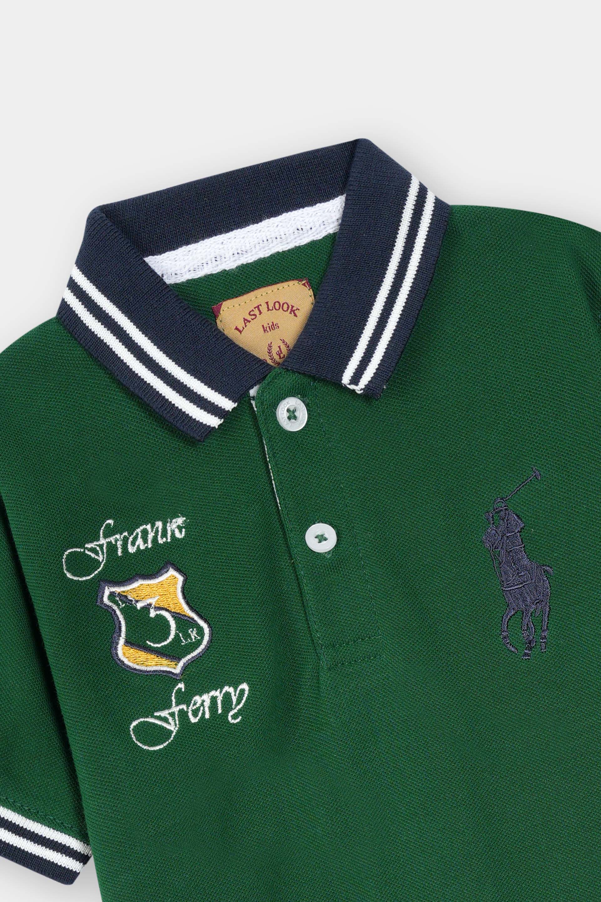Green Polo Shirt Boys