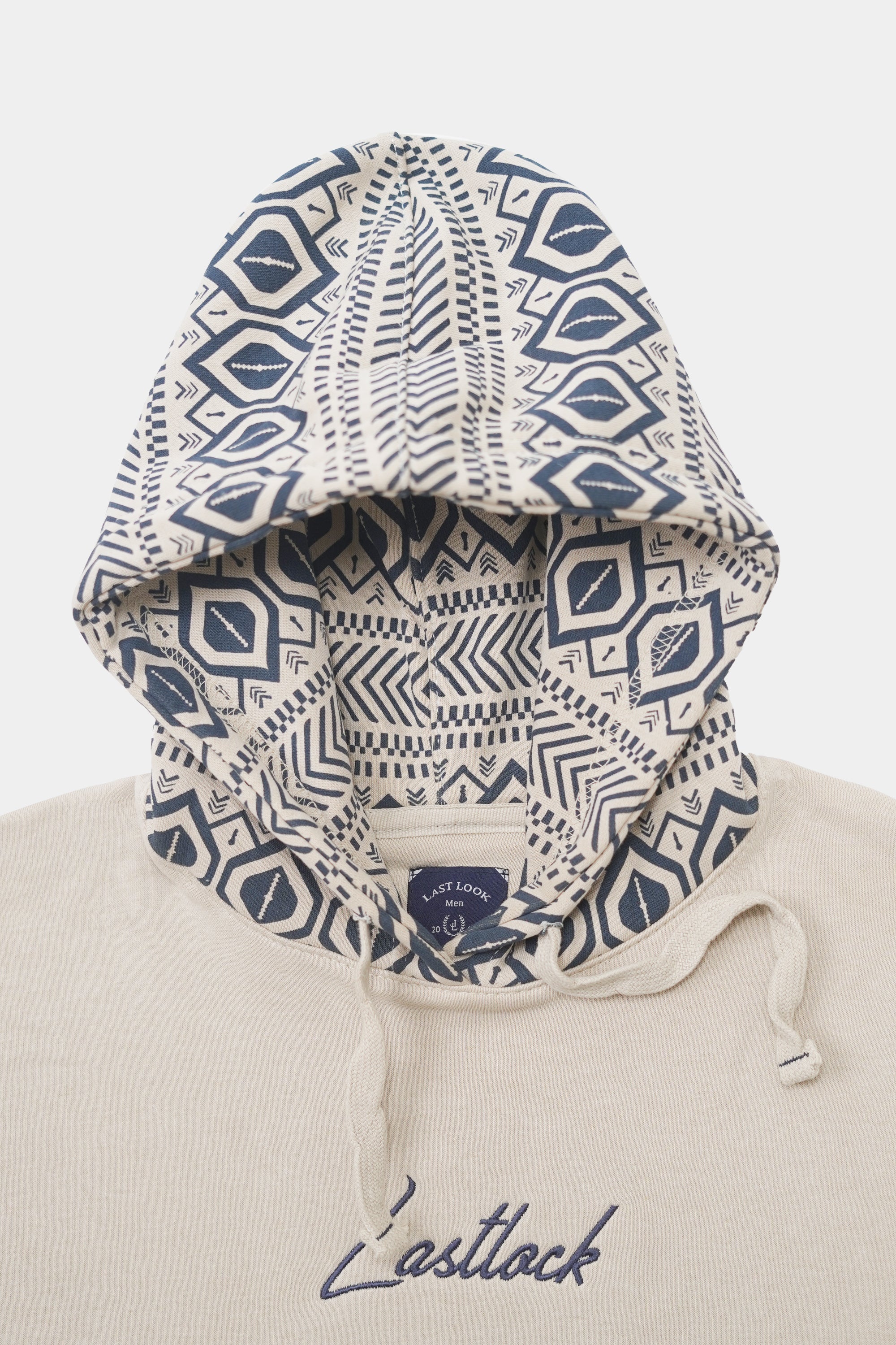 Beige Hoddie Men