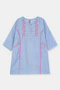 Sky Blue Kurti Girls