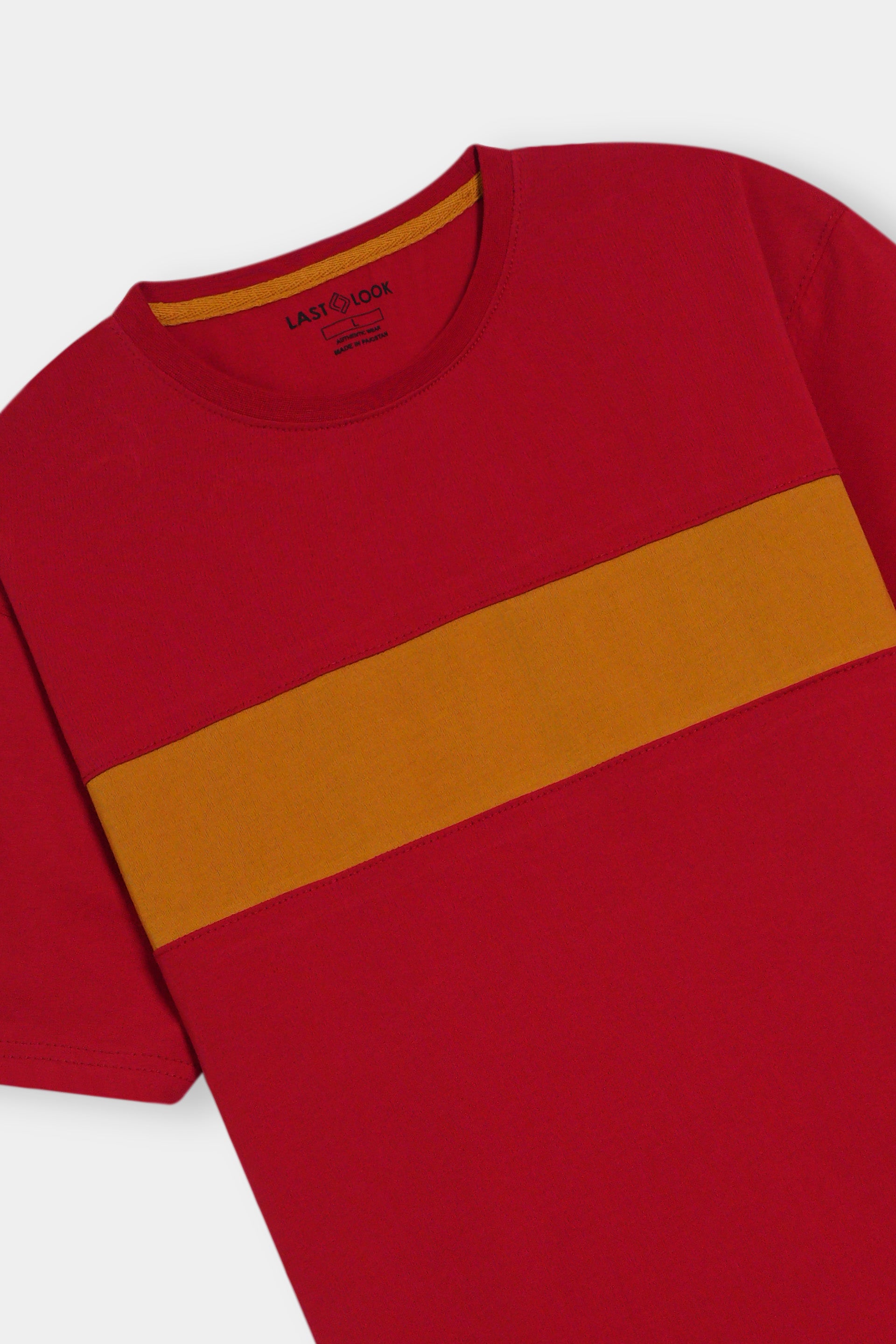 Red & Yellow T-Shirt Men
