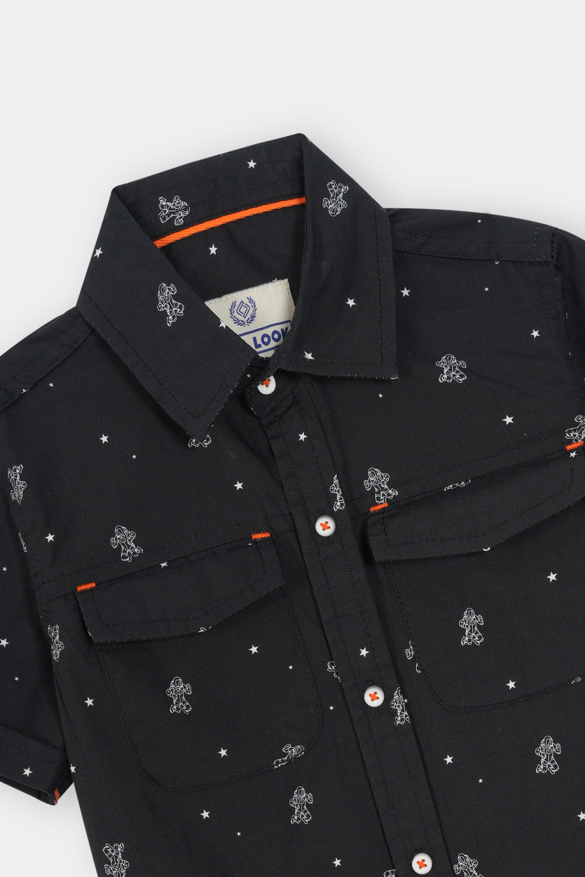 Black Casual Shirt Boys