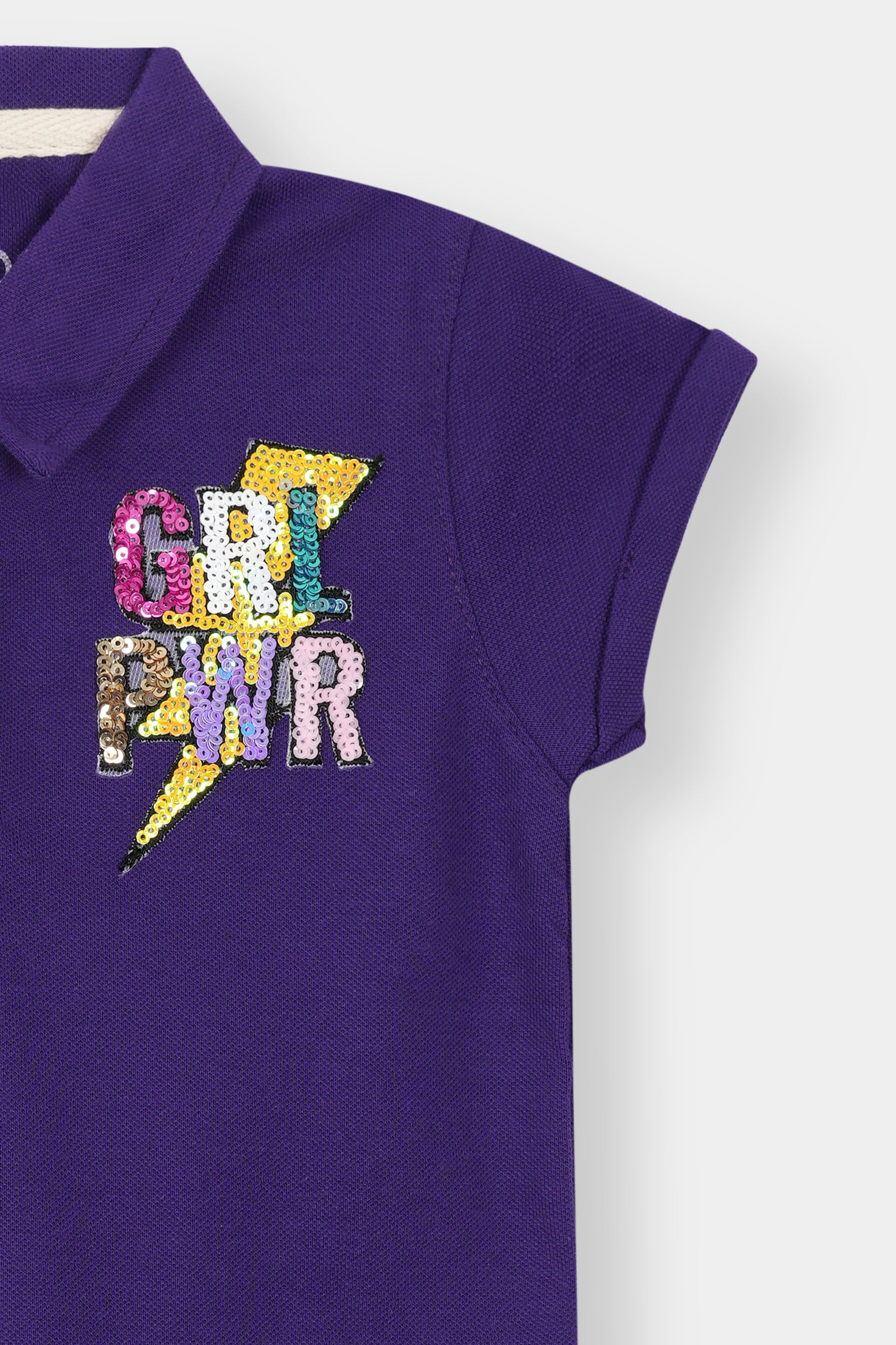 Purple Polo Shirt Girls