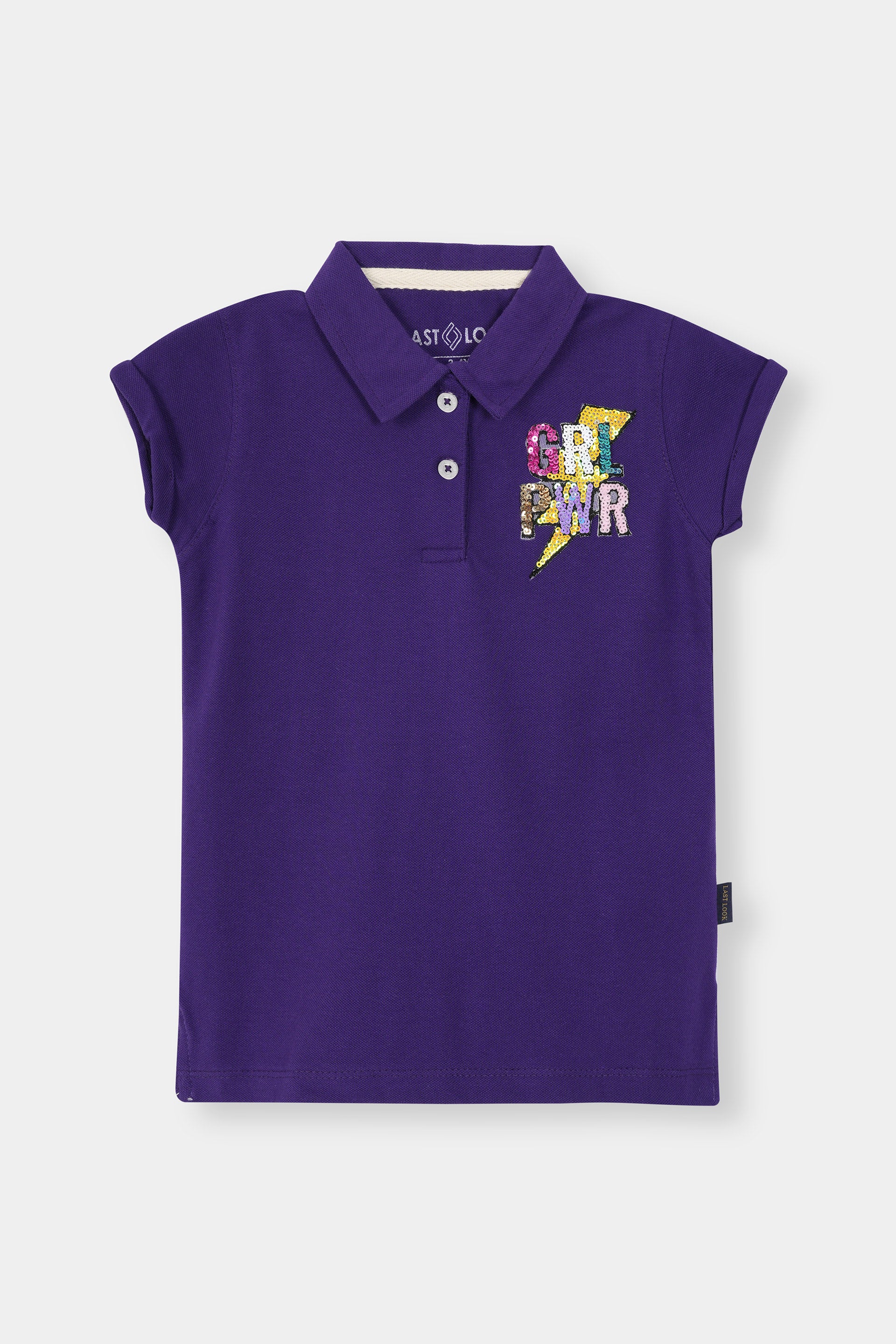 Purple Polo Shirt Girls