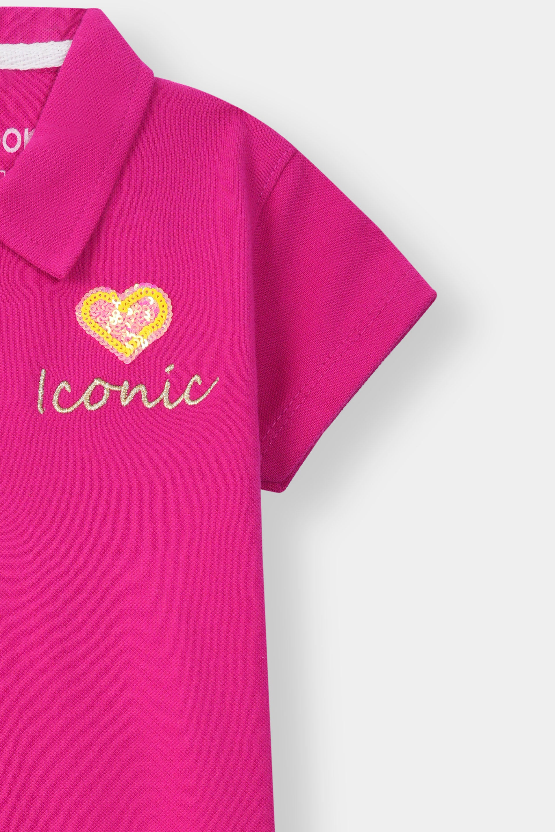 Pink Polo Shirt Girls