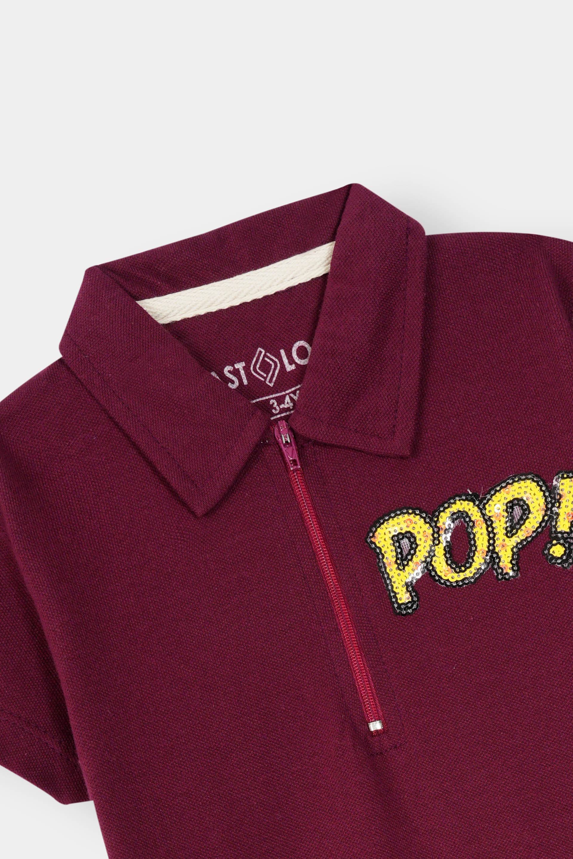 Maroon Polo Shirt Girls