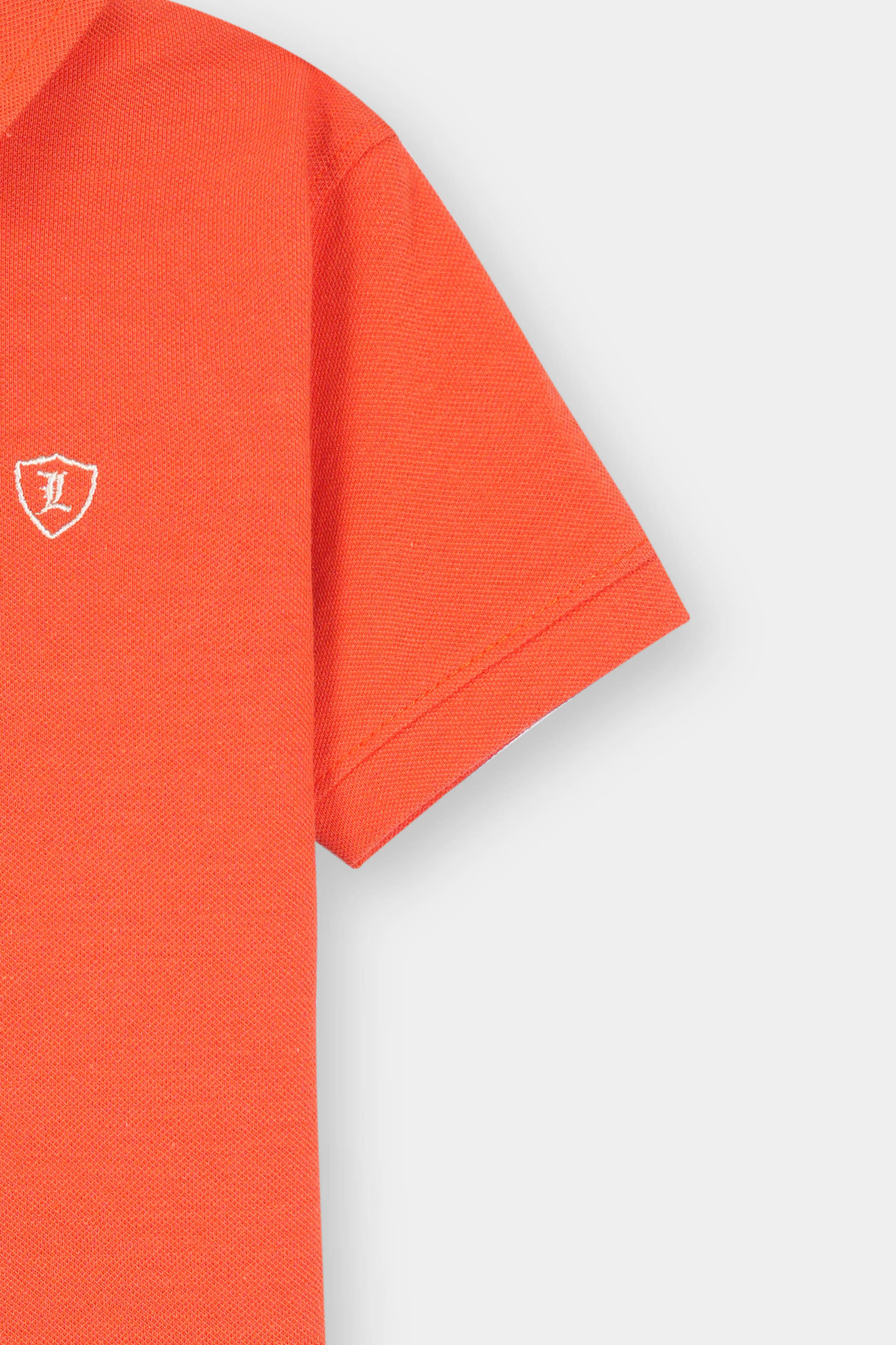Orange Polo Shirt Boys